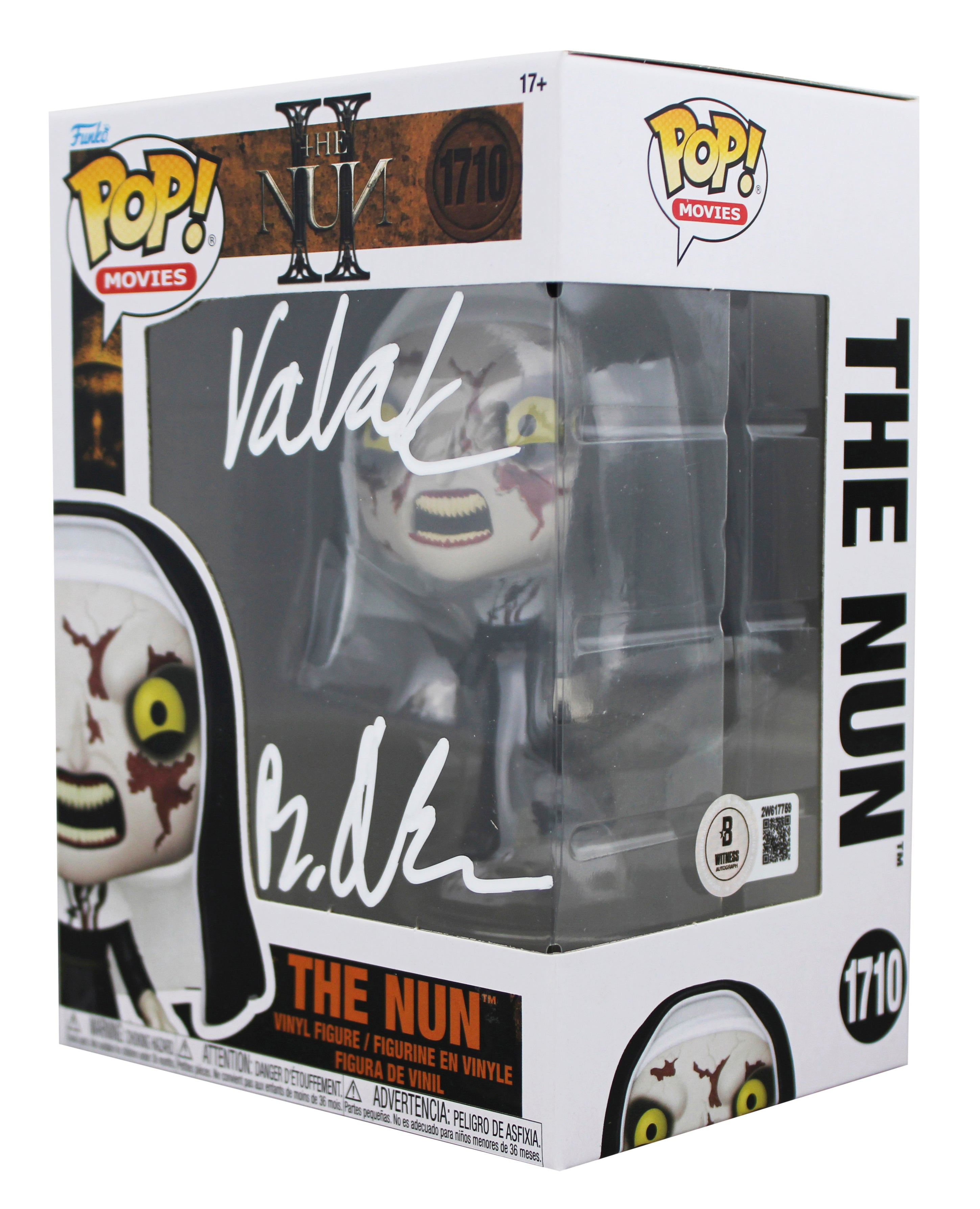 Bonnie Aarons "Valak" Signed The Nun #1710 Funko Pop Vinyl Figure BAS #2W617759
