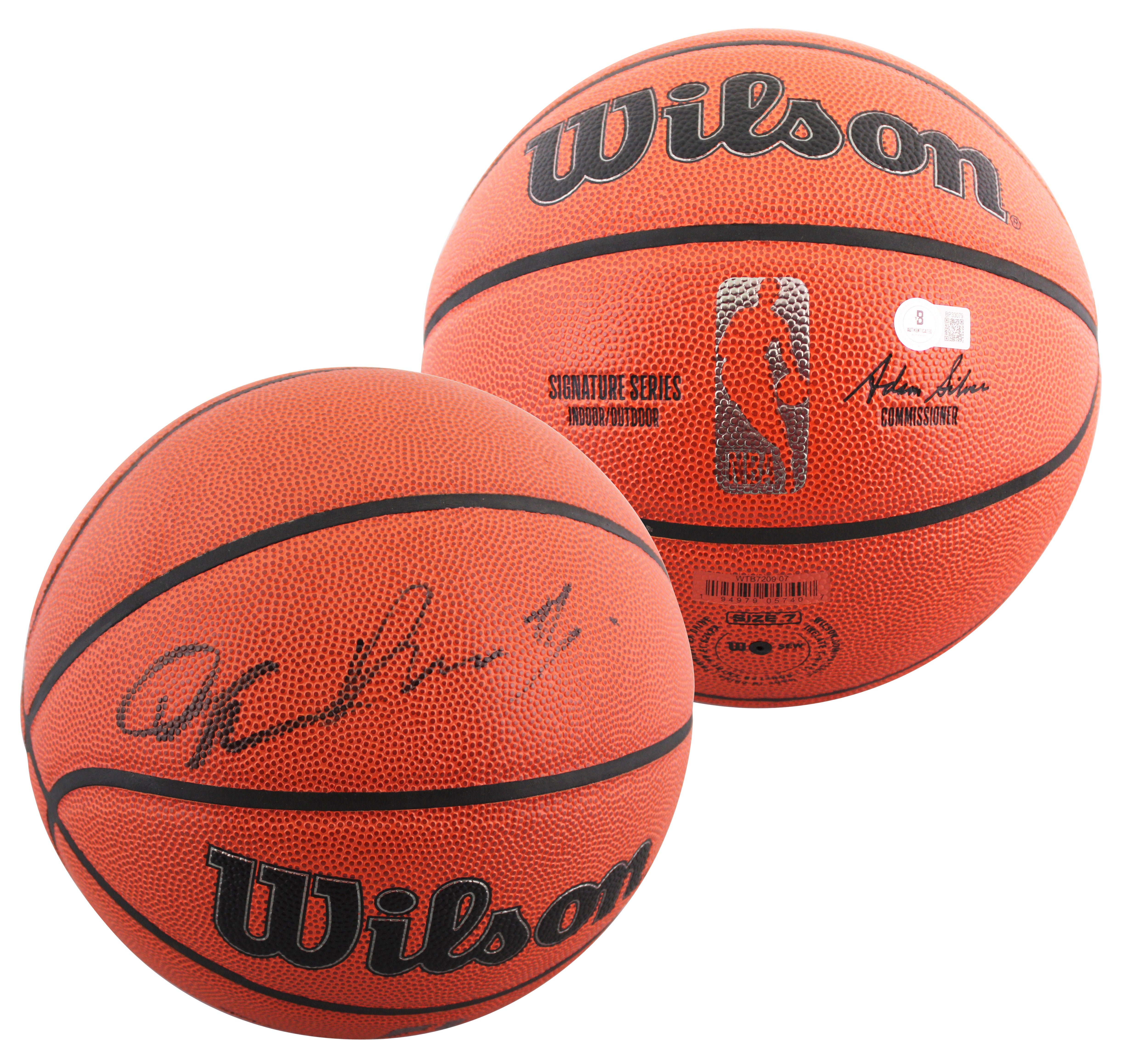 Domantas Sabonis & Demar Derozan Signed Spalding Basketball BAS #BP33079