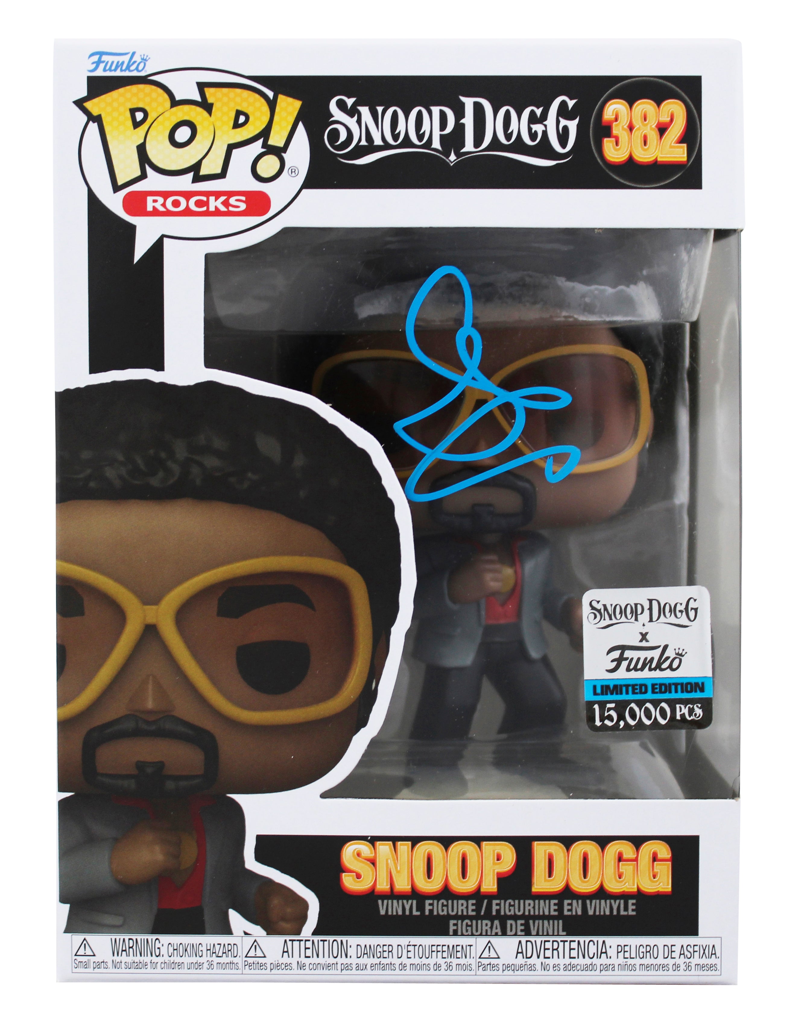 Snoop Dogg Authentic Signed #382 Limited Edition Funko Pop Vinyl Figure BAS