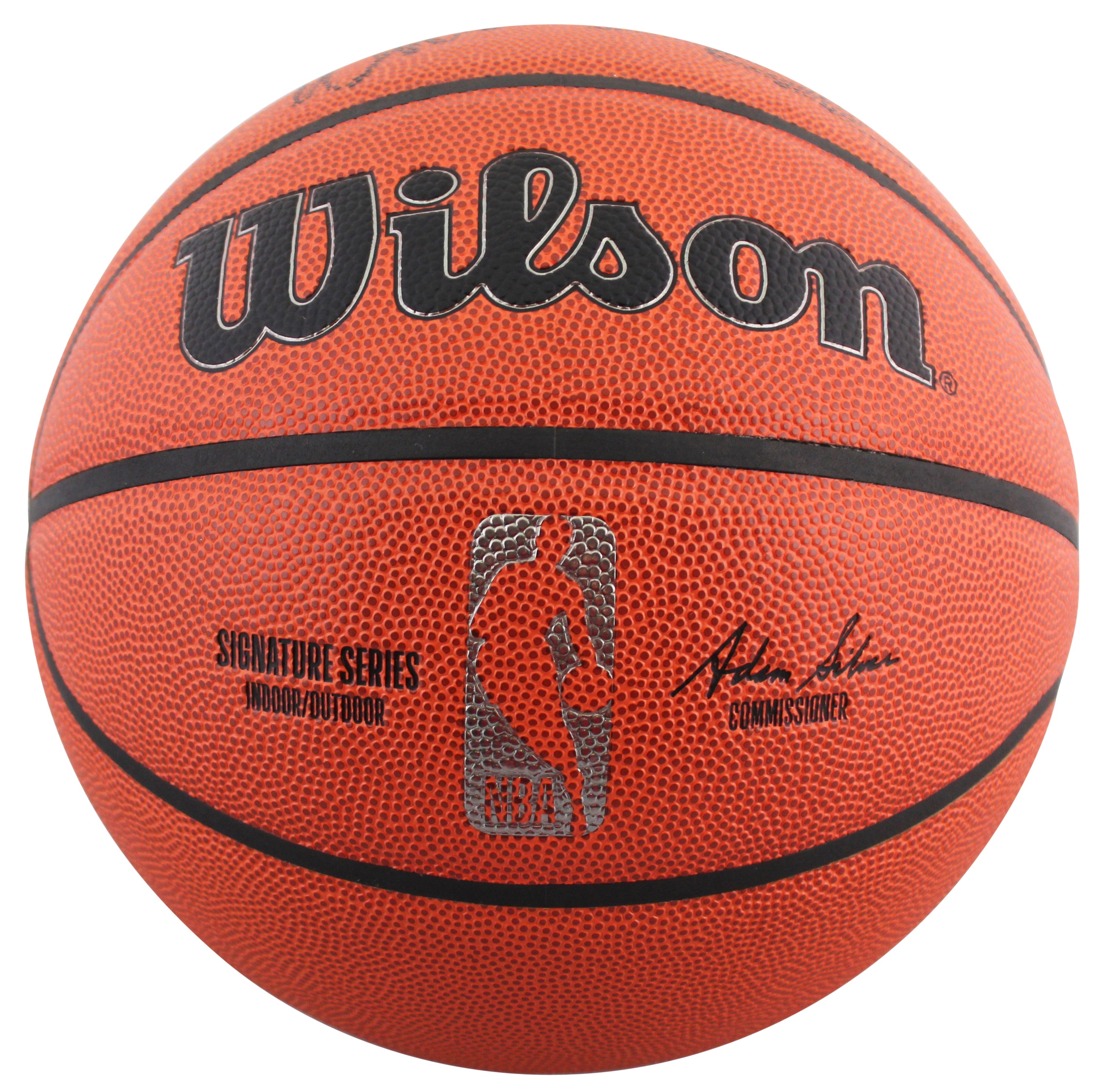 De'Aaron Fox & Malik Monk Authentic Signed Spalding Basketball BAS #BP33080