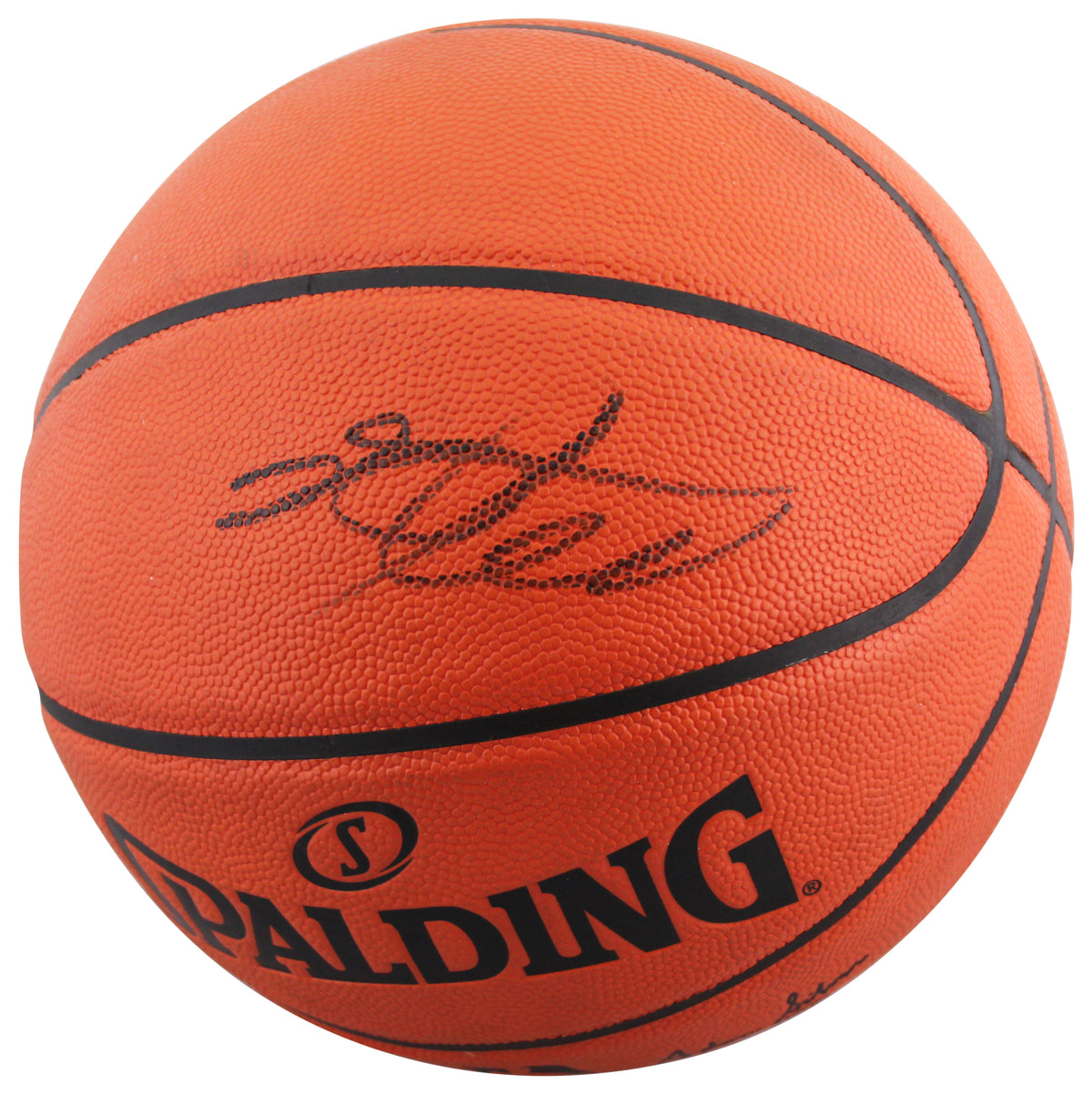 Spurs De'Aaron Fox Authentic Signed Spalding I/O Basketball BAS #BP33078
