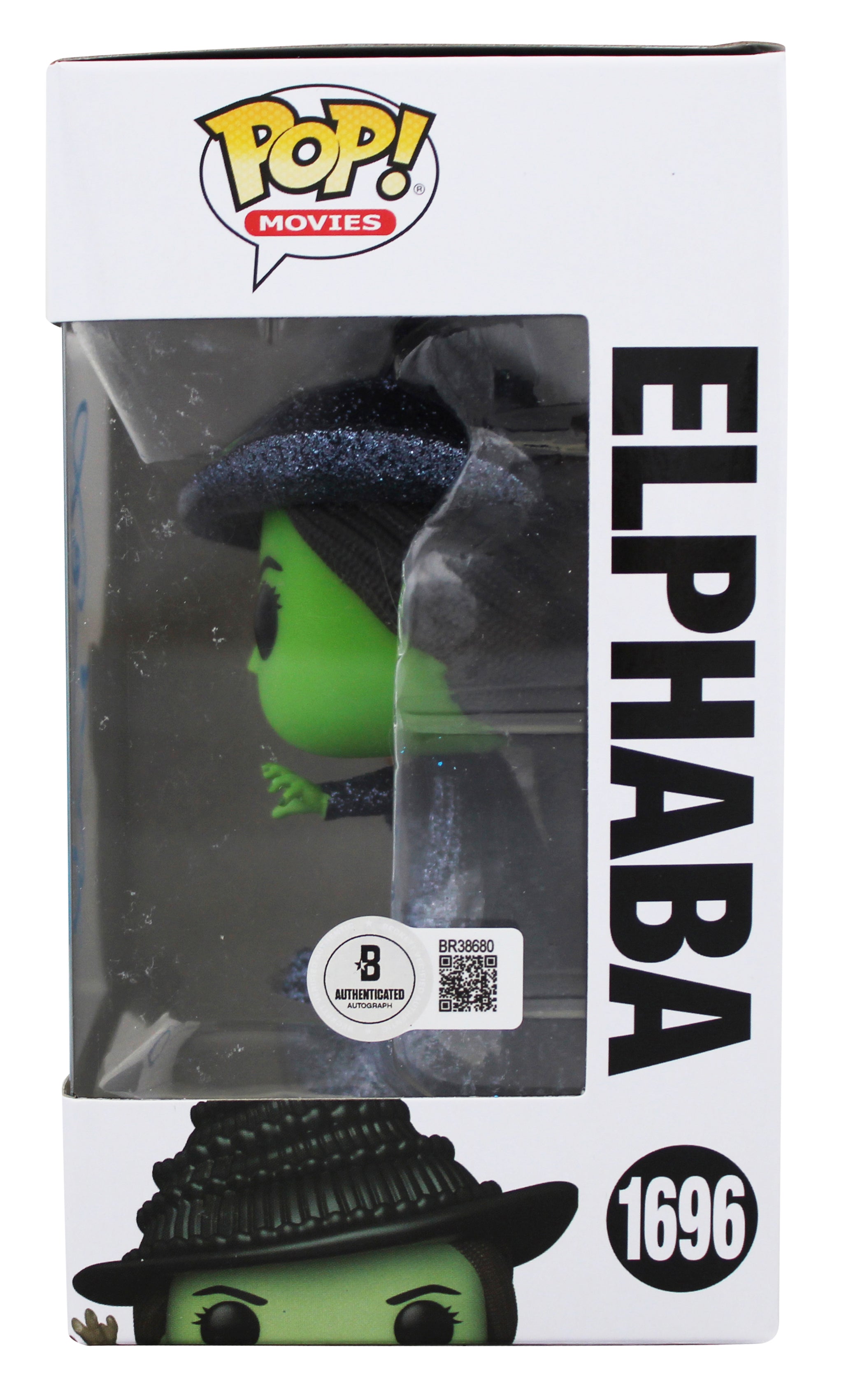 Idina Menzel Wicked Authentic Signed Elphaba #1696 Funko Pop Vinyl Figure BAS