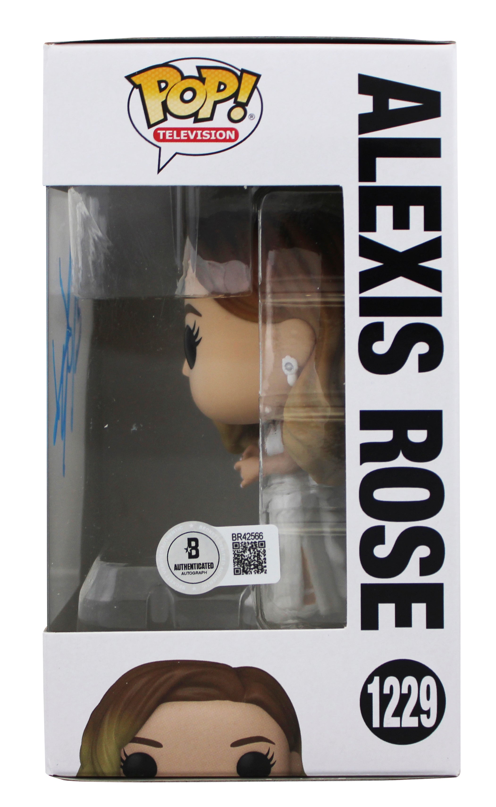 Annie Murphy Schitt's Creek Signed Alexis Rose #1229 Funko Pop Vinyl Figure BAS