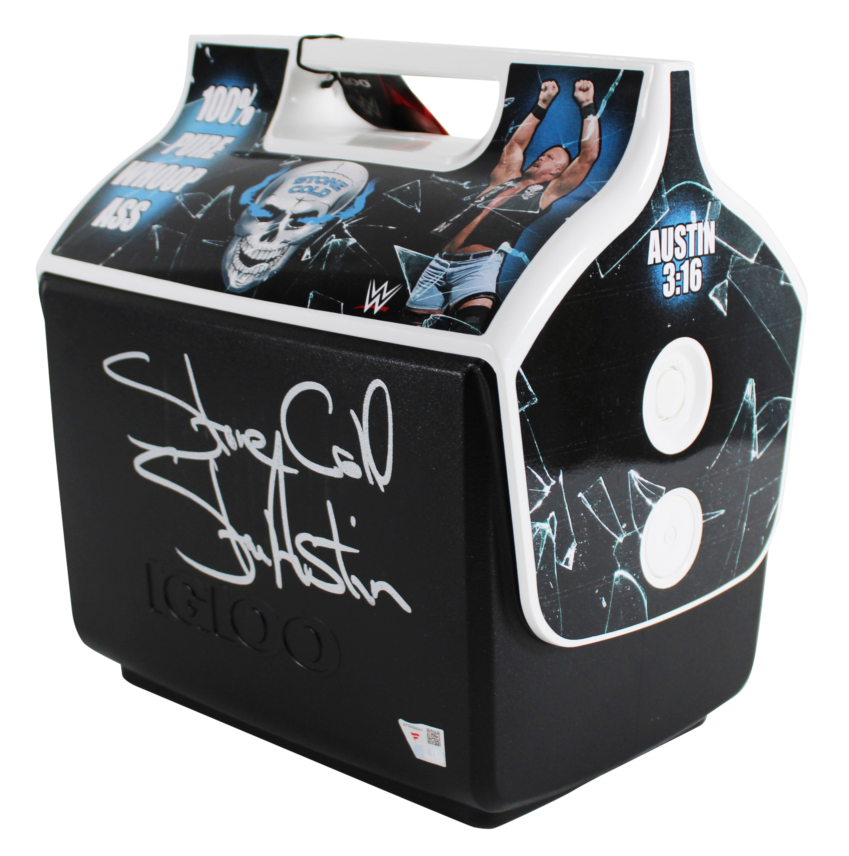 Stone Cold Steve Austin Signed Igloo Little Playmate Cooler Fanatics #KF50406041