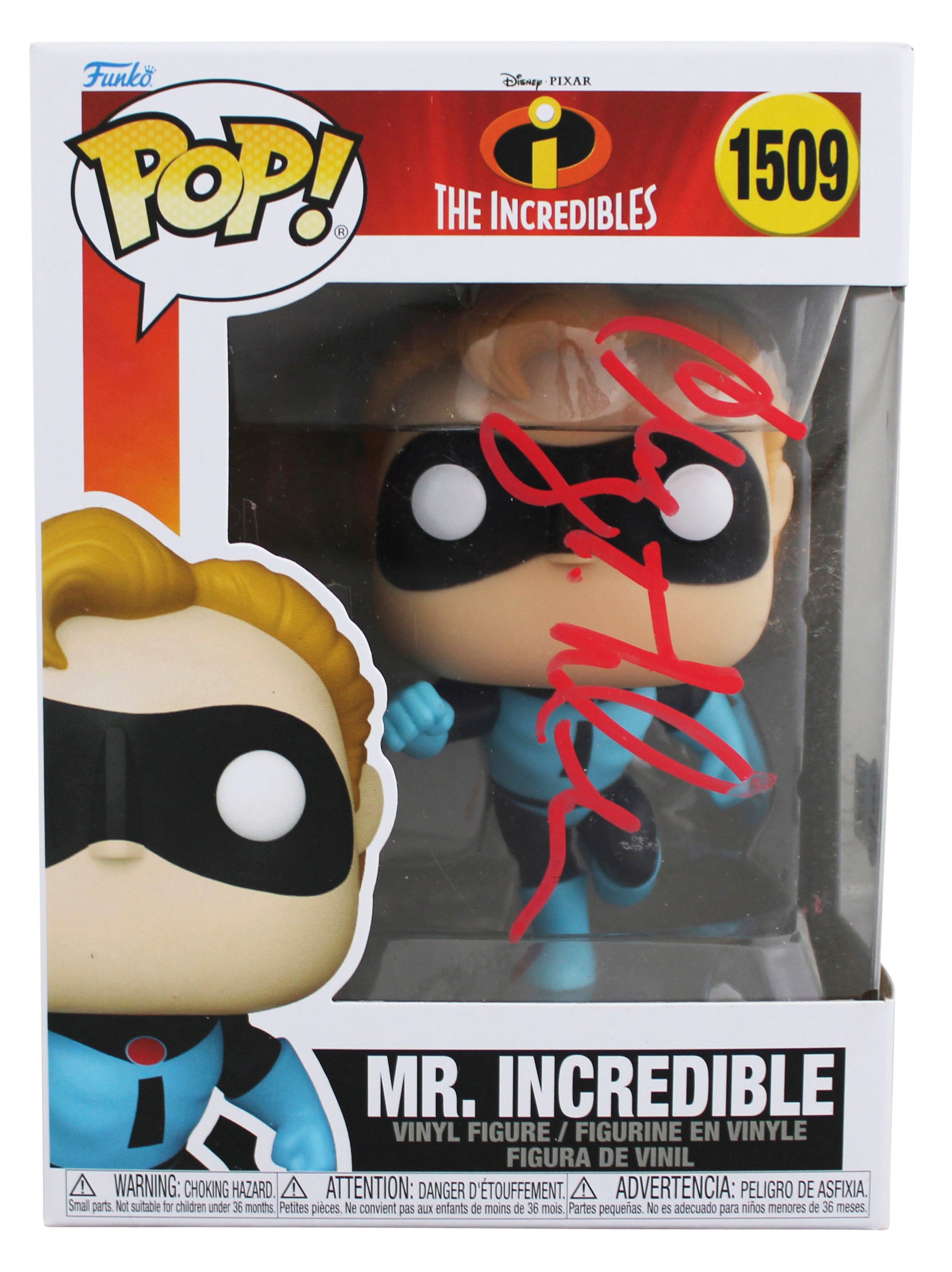 Craig T. Nelson Signed Mr. Incredible #1509 Funko Pop Vinyl Figure BAS #BN07630