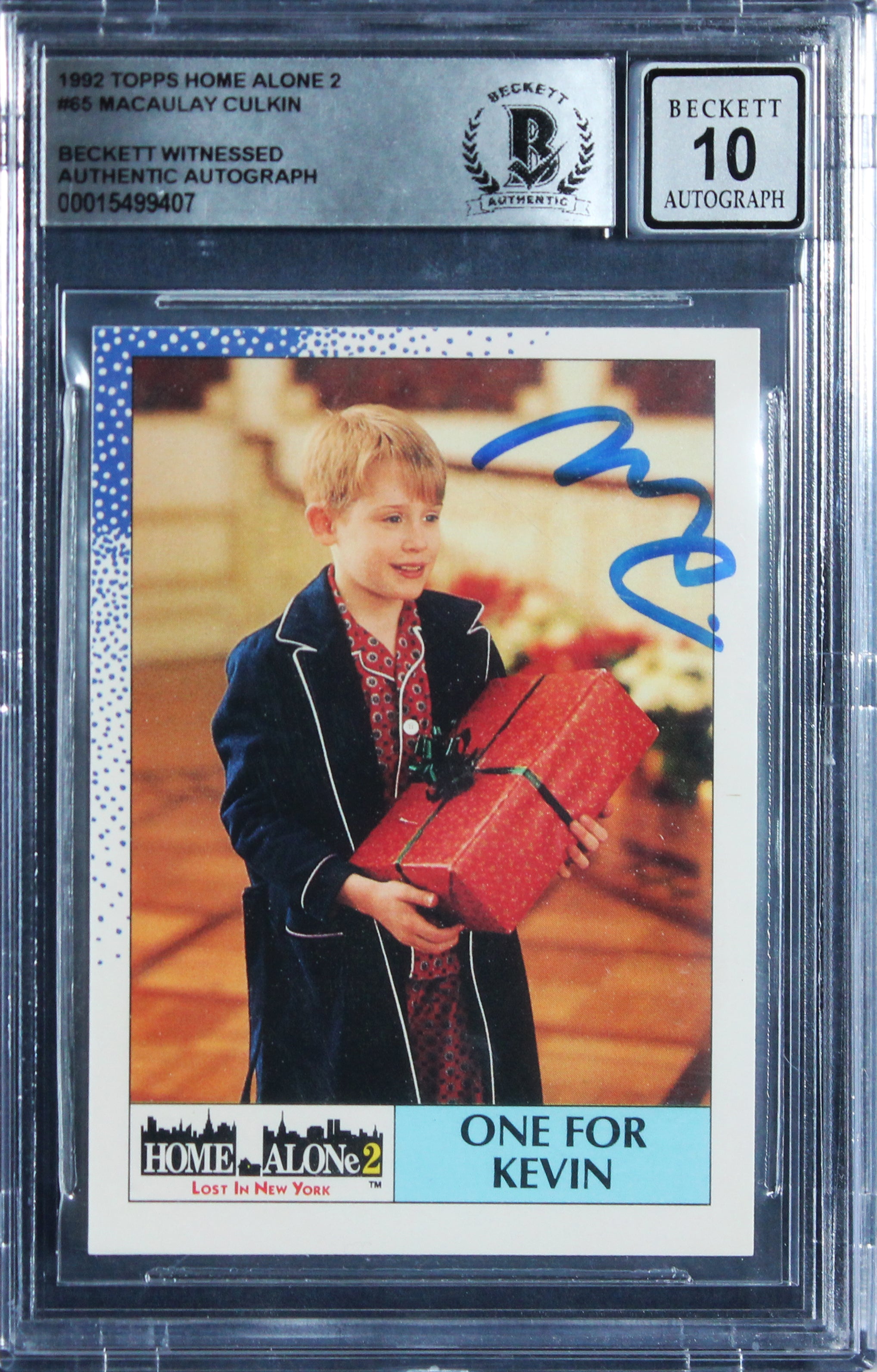 Home Alone (4) Culkin, O'Hara, Pesci & Stern Signed Framed Display BAS #AD64121