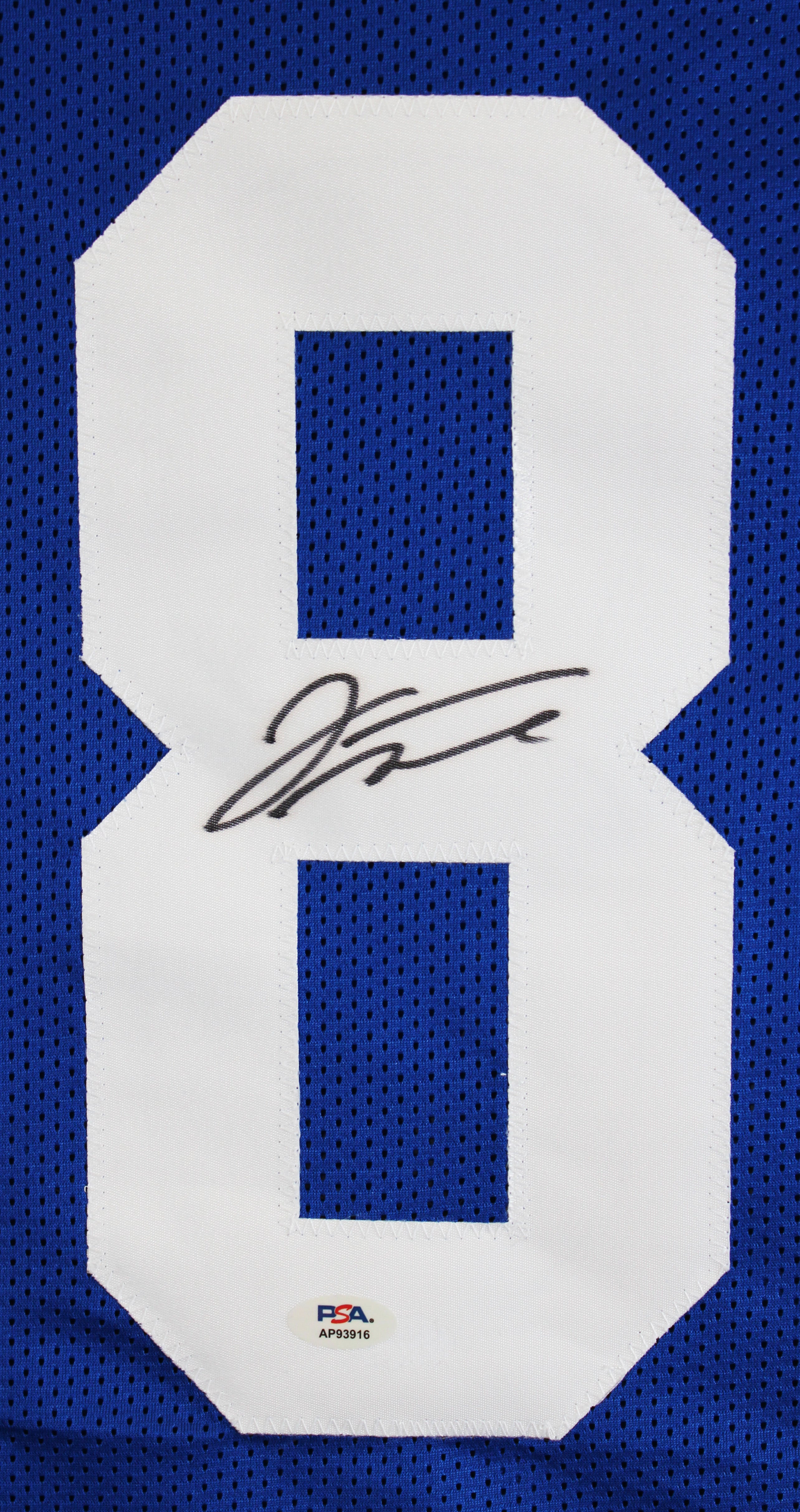 Jonathan Taylor Authentic Signed Blue Pro Style Jersey Autographed PSA/DNA