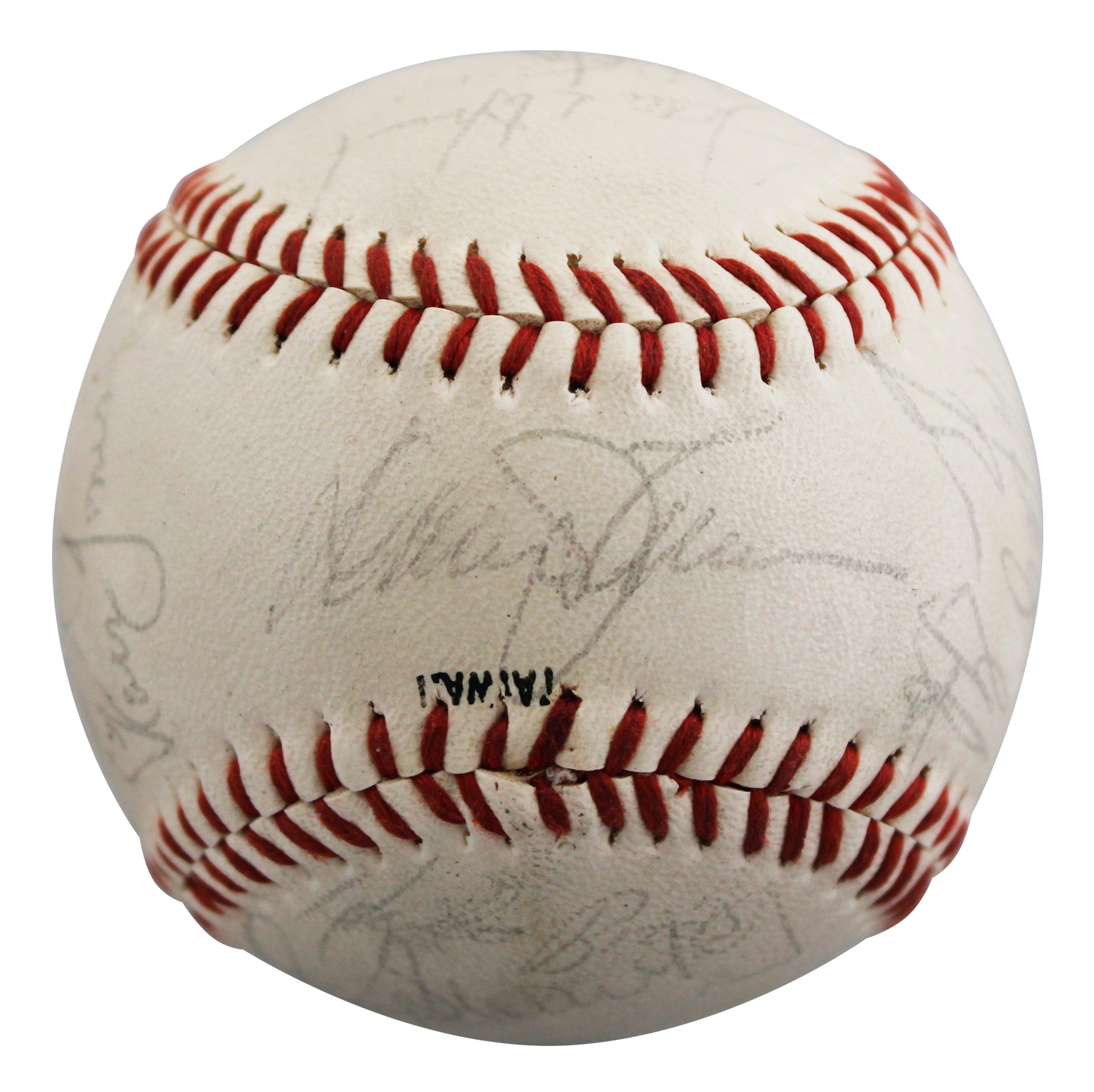 1984 Mets (22) Hernandez, Darling, Strawberry +19 Signed Baseball BAS #AE64194