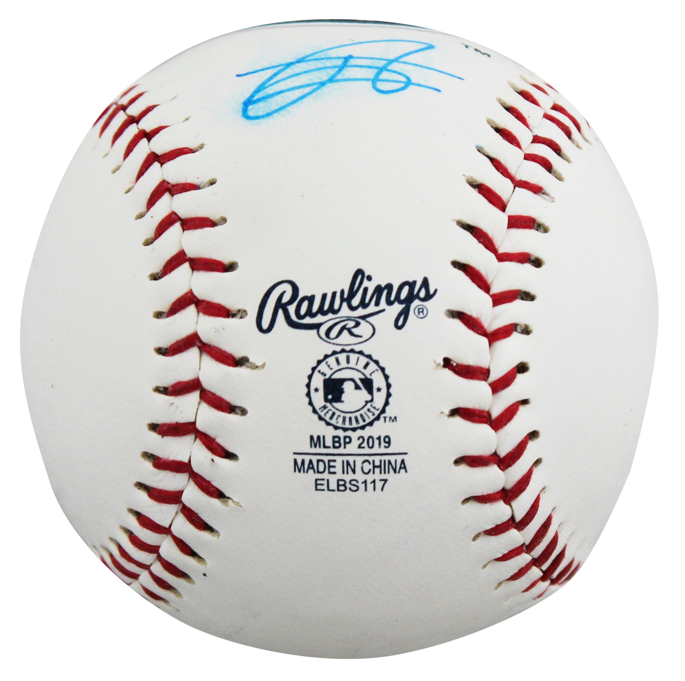 Mariners Julio Rodriguez Signed Seattle Mariners Logo OML Baseball BAS #BX68739