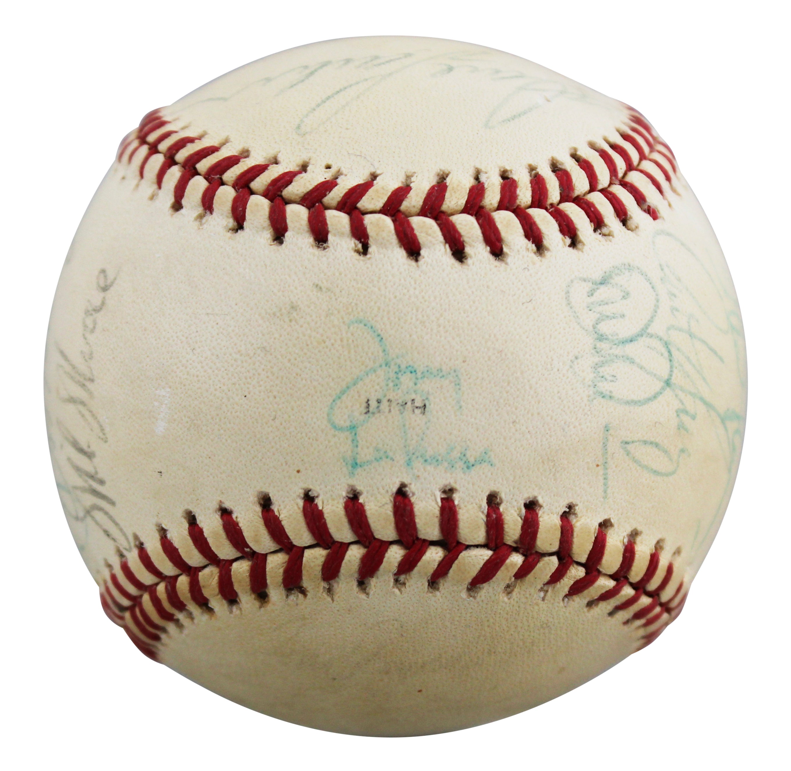 1989 Athletics (26) LaRussa, Parker, Eckersley +23 Signed Baseball BAS #AE64196