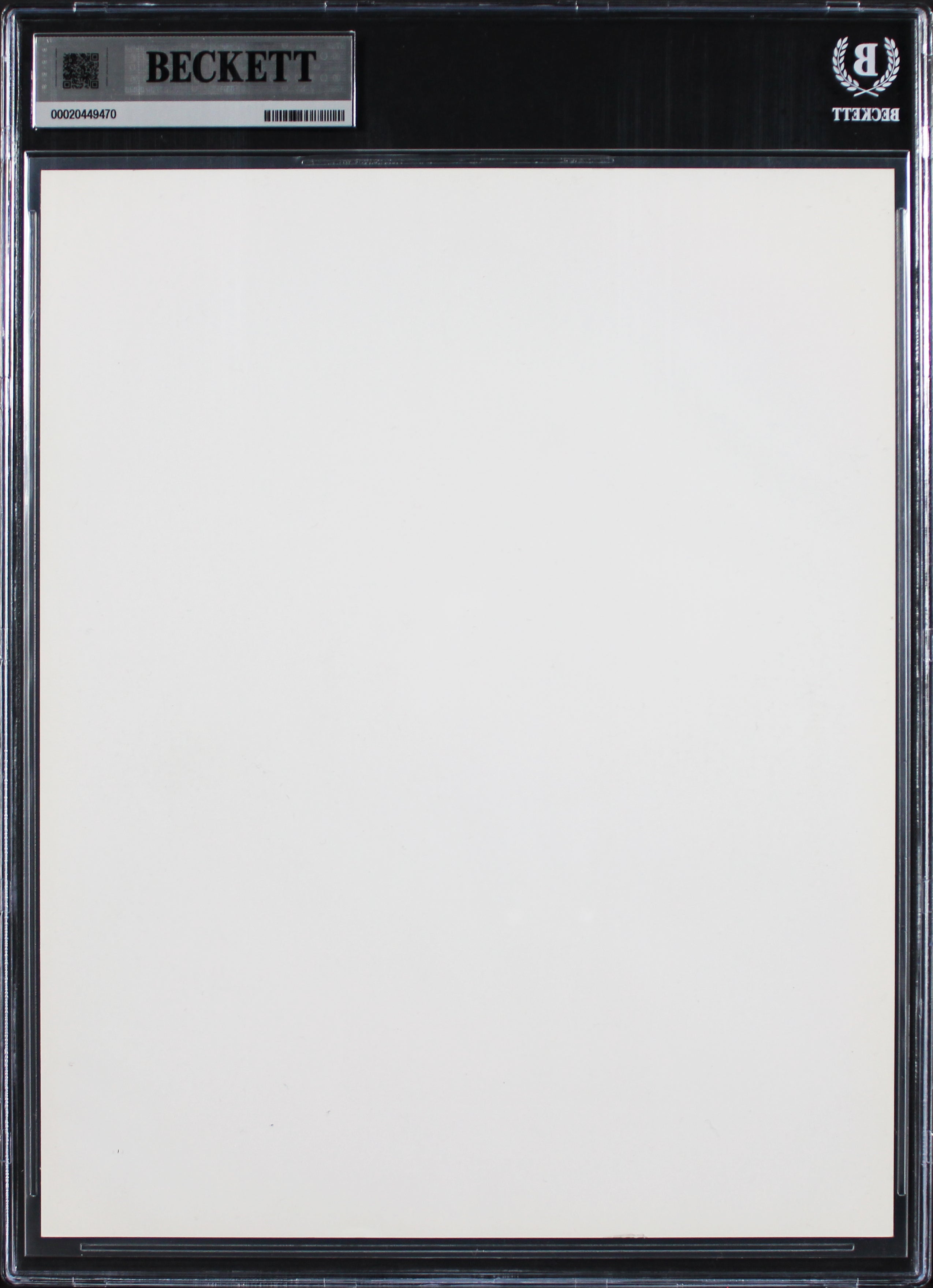 Chris Benoit WWE Authentic Signed 8x10 Promotional Photo Autographed BAS Slabbed