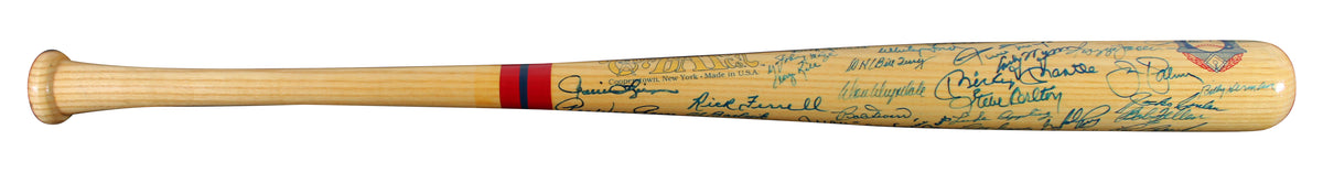 MLB HOFers (56) Mantle, Mays, Koufax, McCovey, Musial Signed HOF Logo Bat JSA