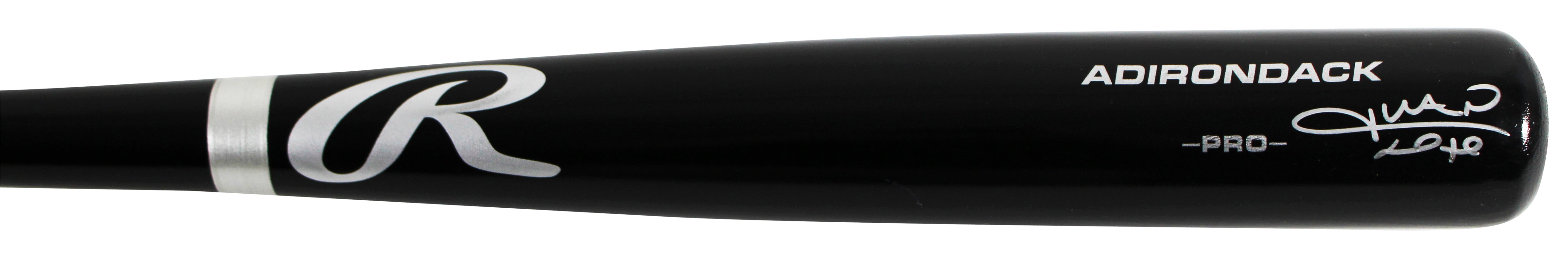 Mets Juan Soto Signed Black Rawlings Adirondack Baseball Bat BAS #BX68761