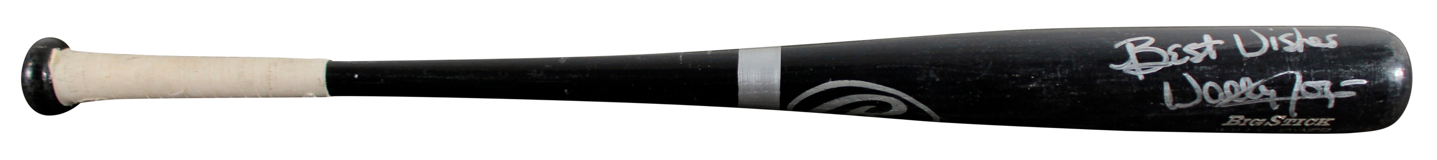 Padres Wally Joyner Signed Game Used Rawlings Big Stick Player Model Bat BAS