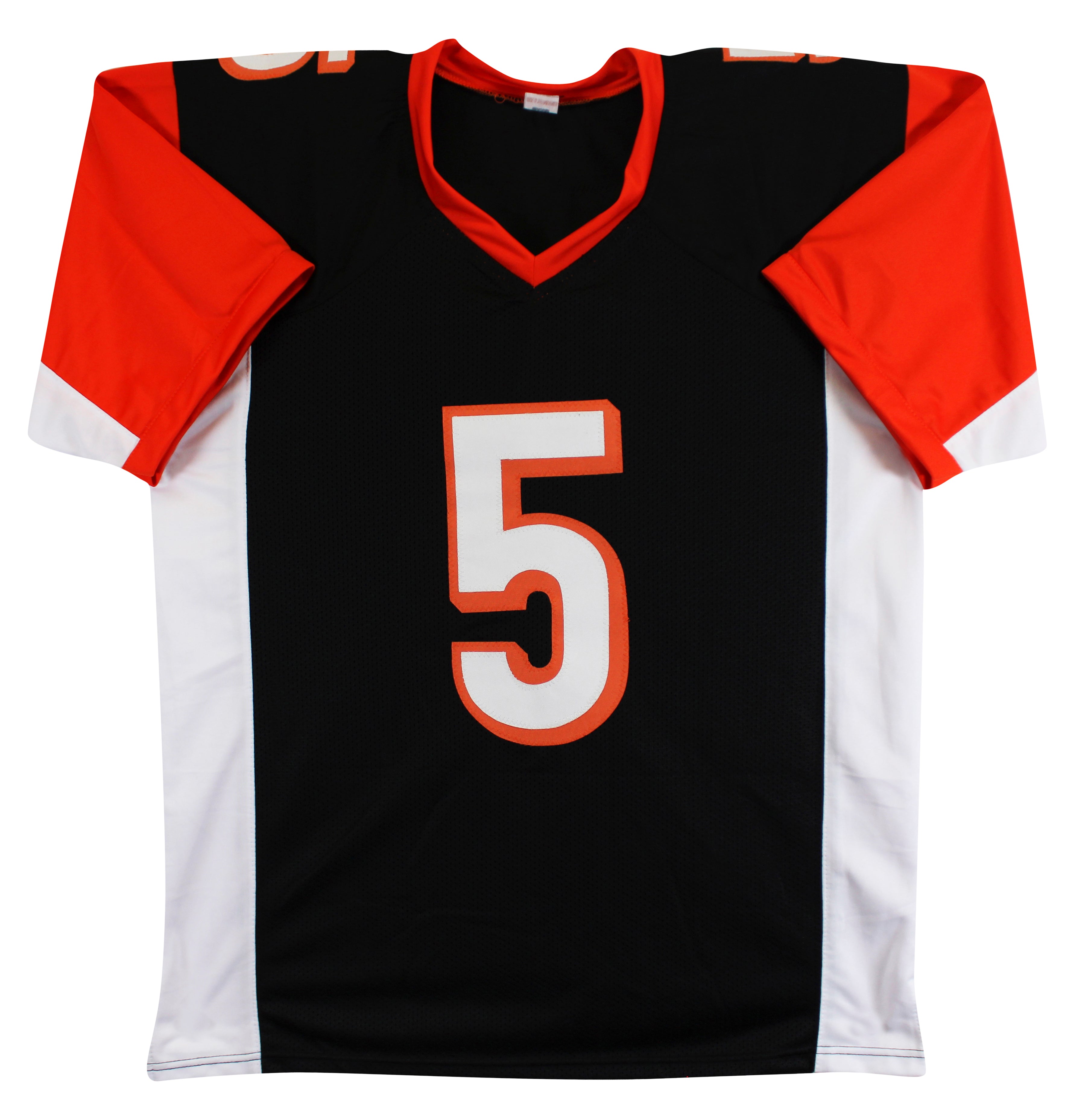 Tee Higgins Authentic Signed Black Pro Style Jersey Autographed BAS