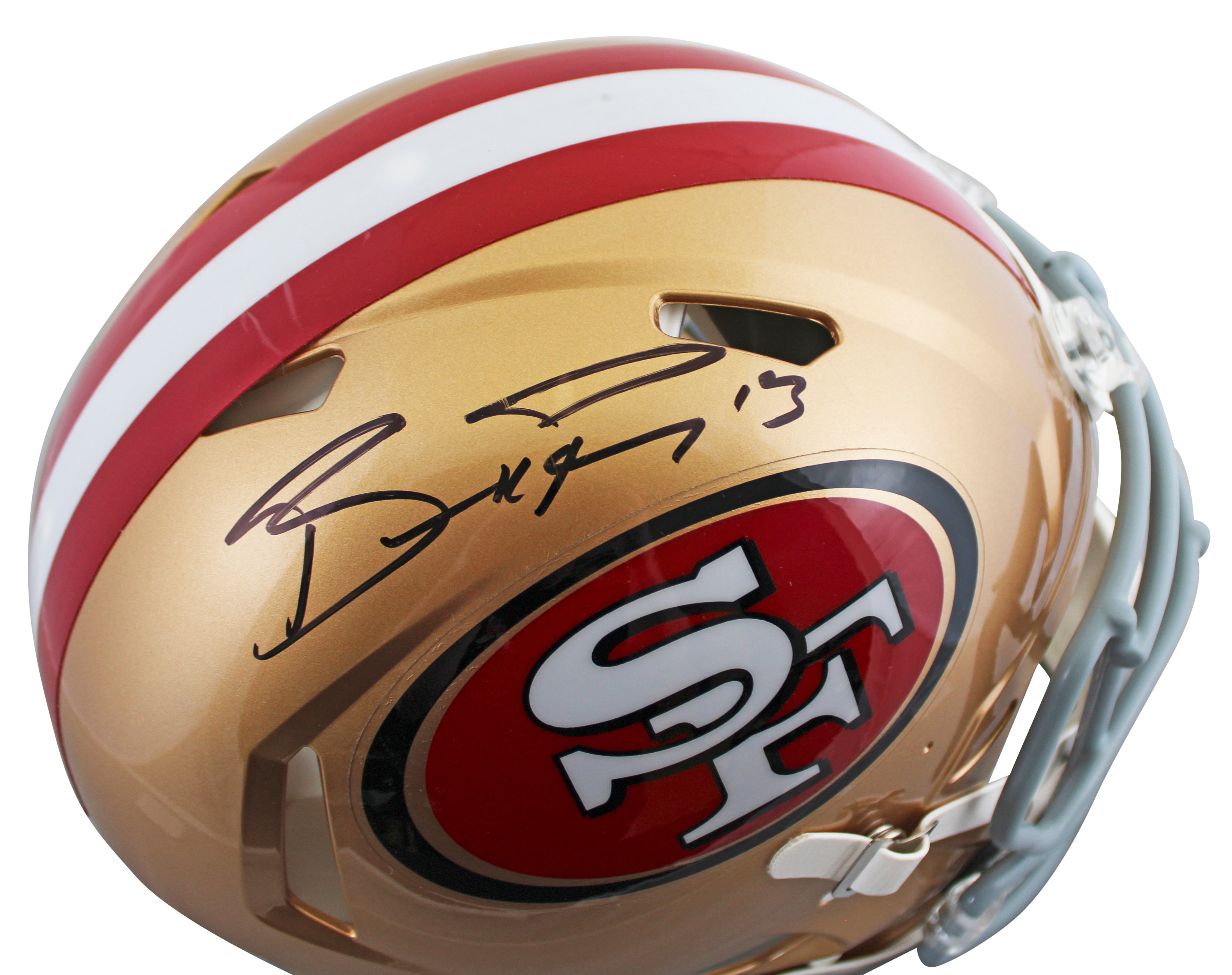 49ers Brock Purdy Signed Full Size Speed Proline Helmet Fanatics #XP14235429