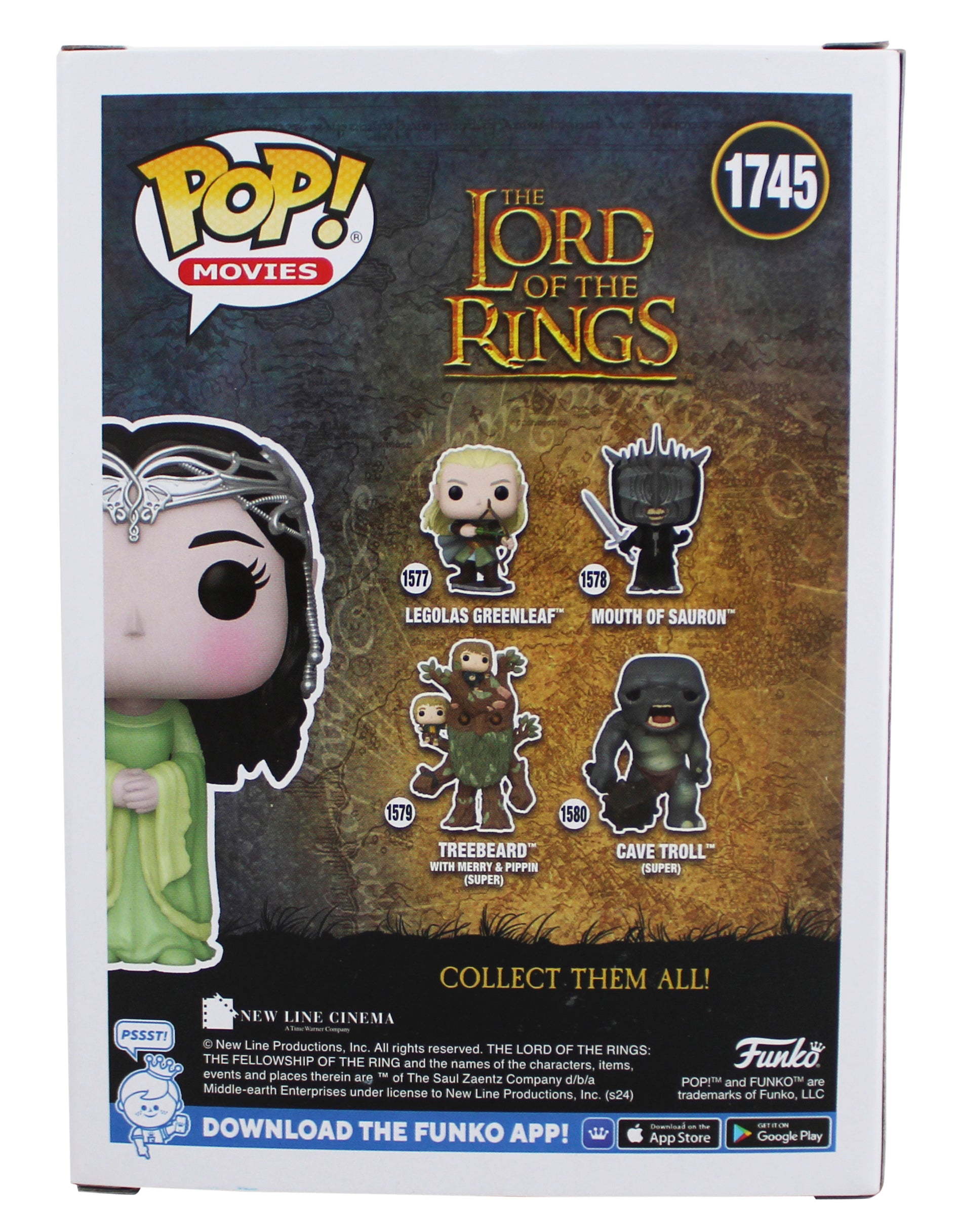 Liv Tyler The Lord of the Rings Signed Arwen #1745 Funko Pop Figure BAS Wit 3