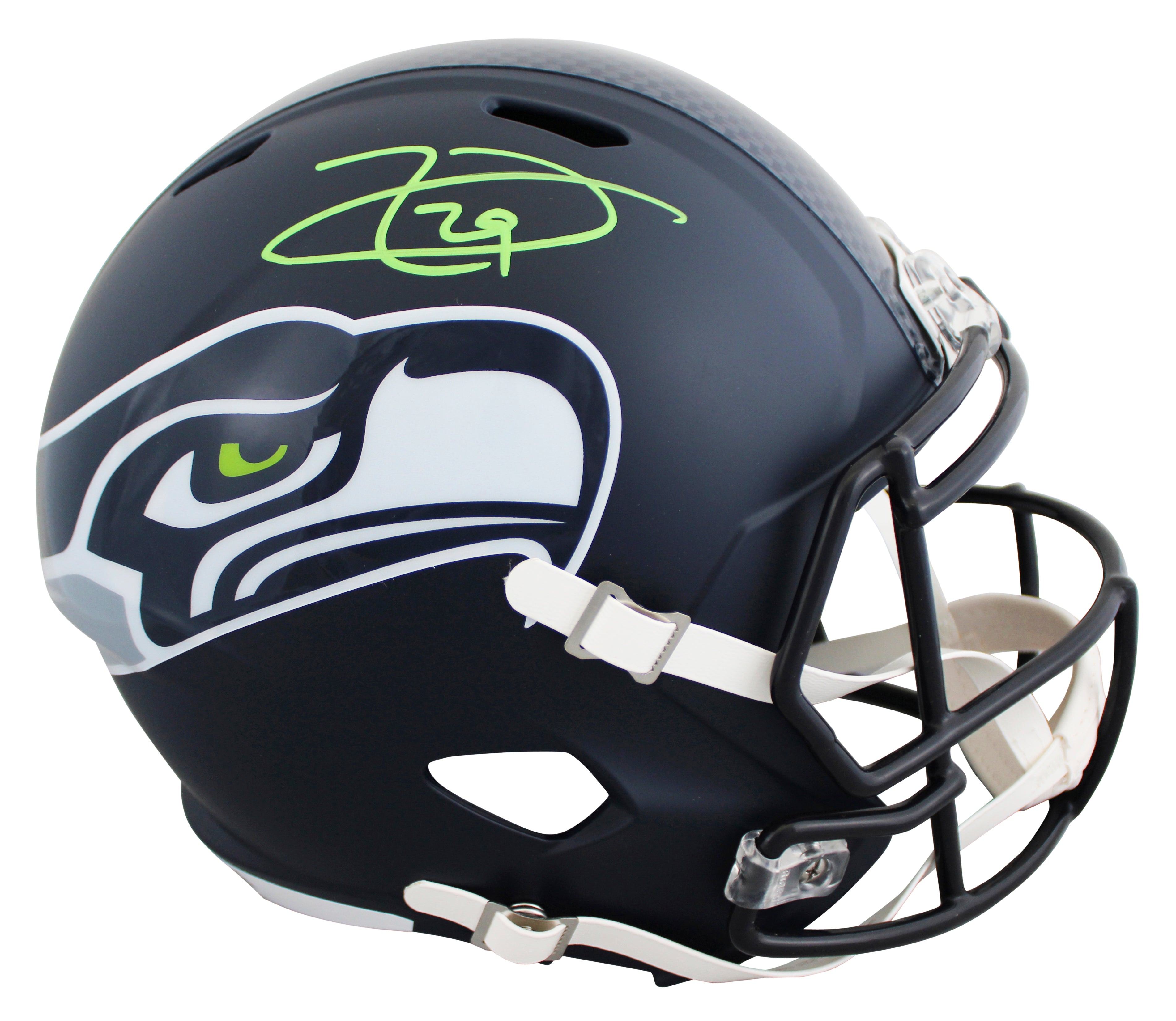 Seahawks Earl Thomas Authentic Signed Full Size Speed Rep Helmet JSA Witness
