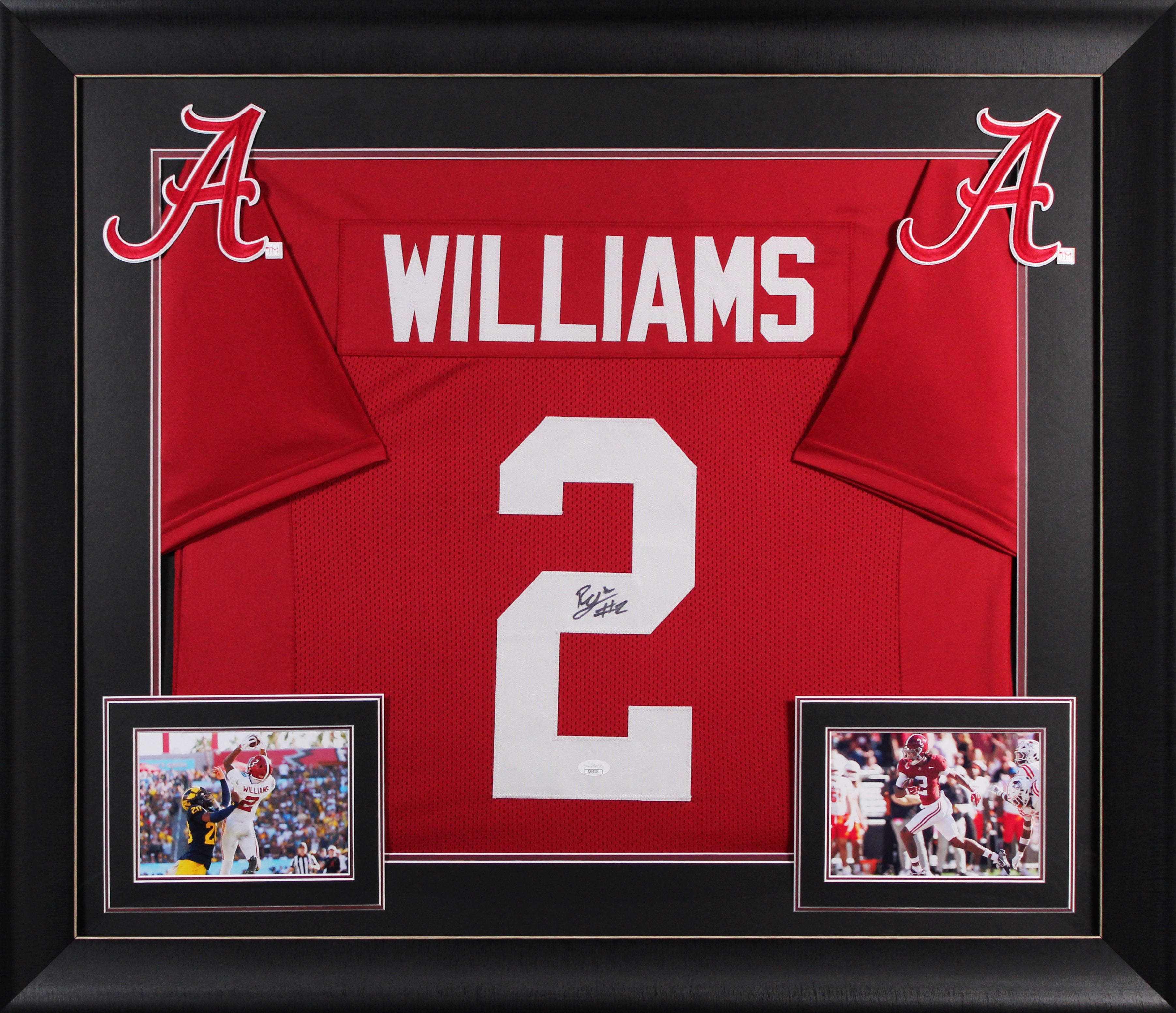 Alabama Ryan Williams Authentic Signed Maroon Pro Style Framed Jersey JSA