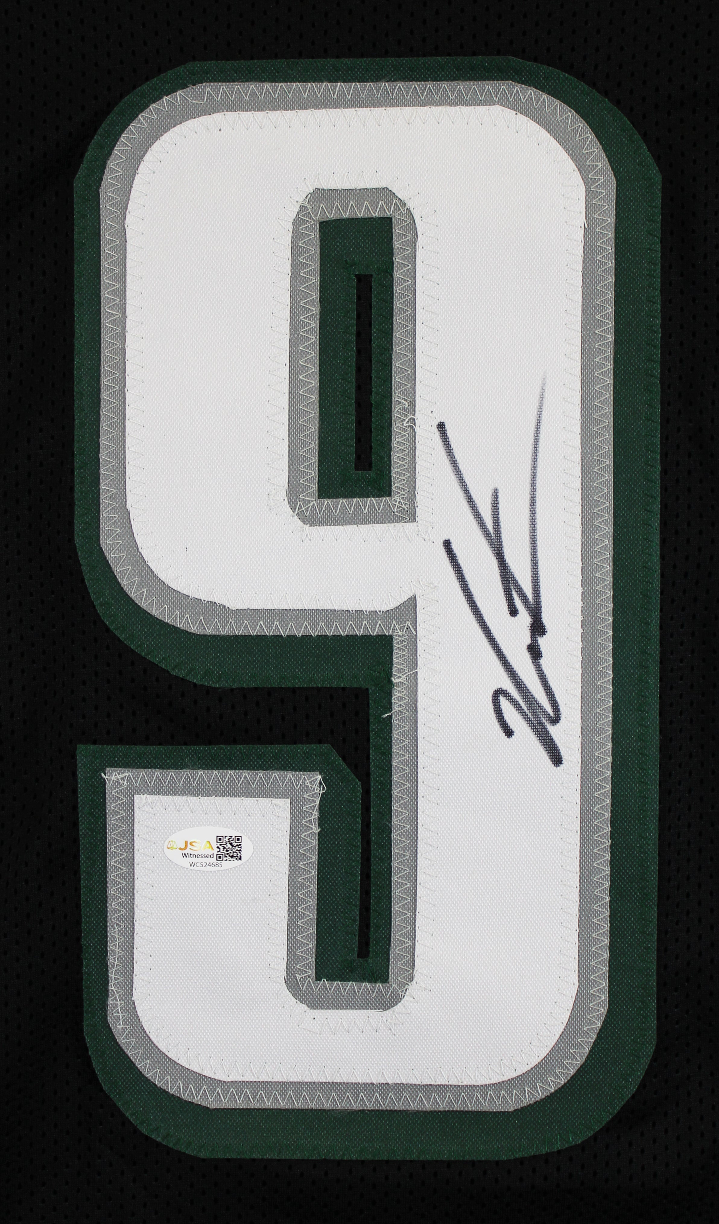 Jalen Carter Authentic Signed Black Pro Style Jersey Autographed JSA Witnessed