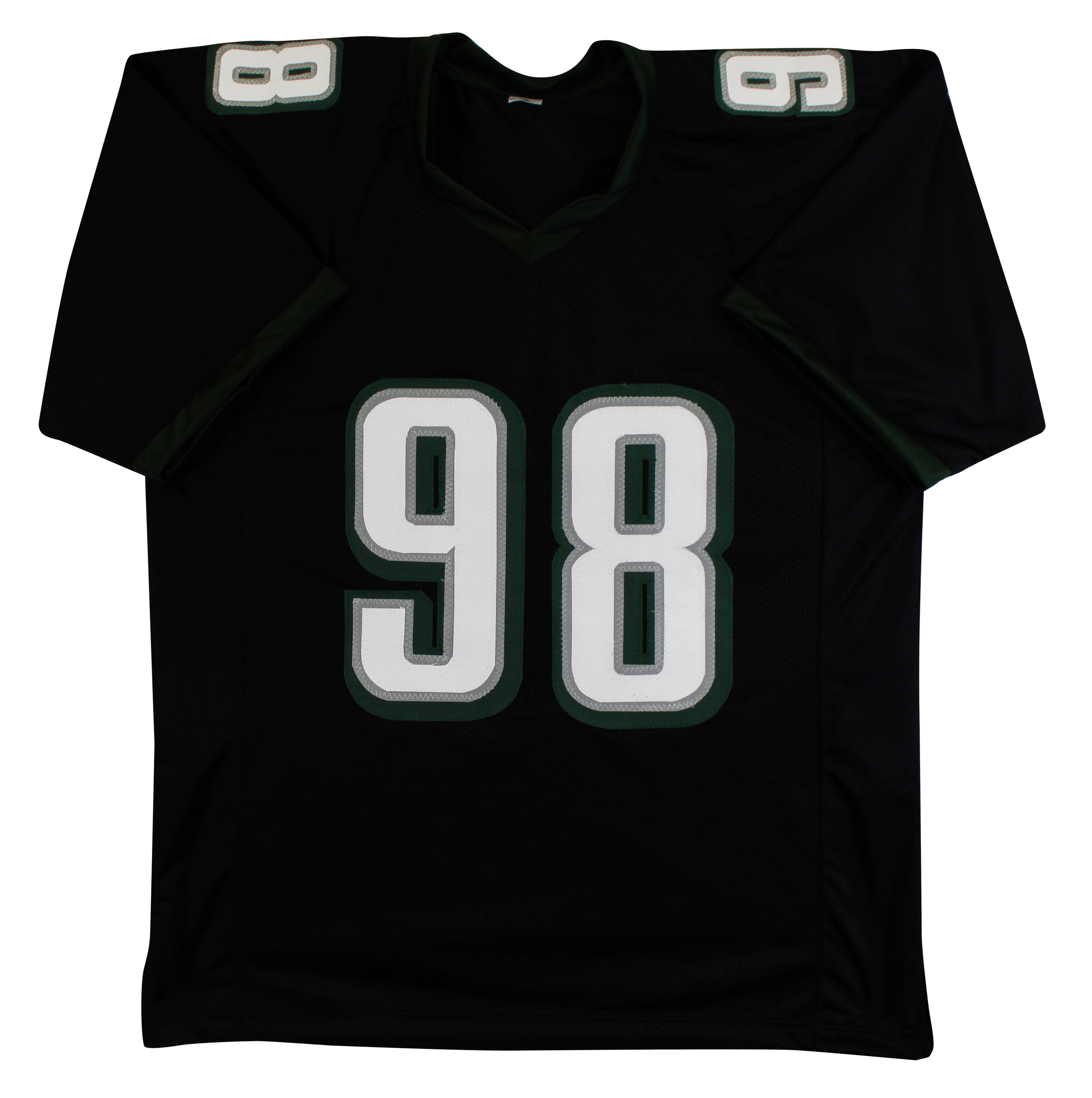 Jalen Carter Authentic Signed Black Pro Style Jersey Autographed JSA Witnessed