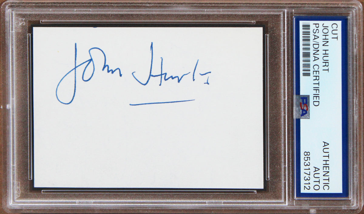 Daniel Radcliffe & John Hurt Harry Potter Authentic Signed Framed Display PSA/DNA