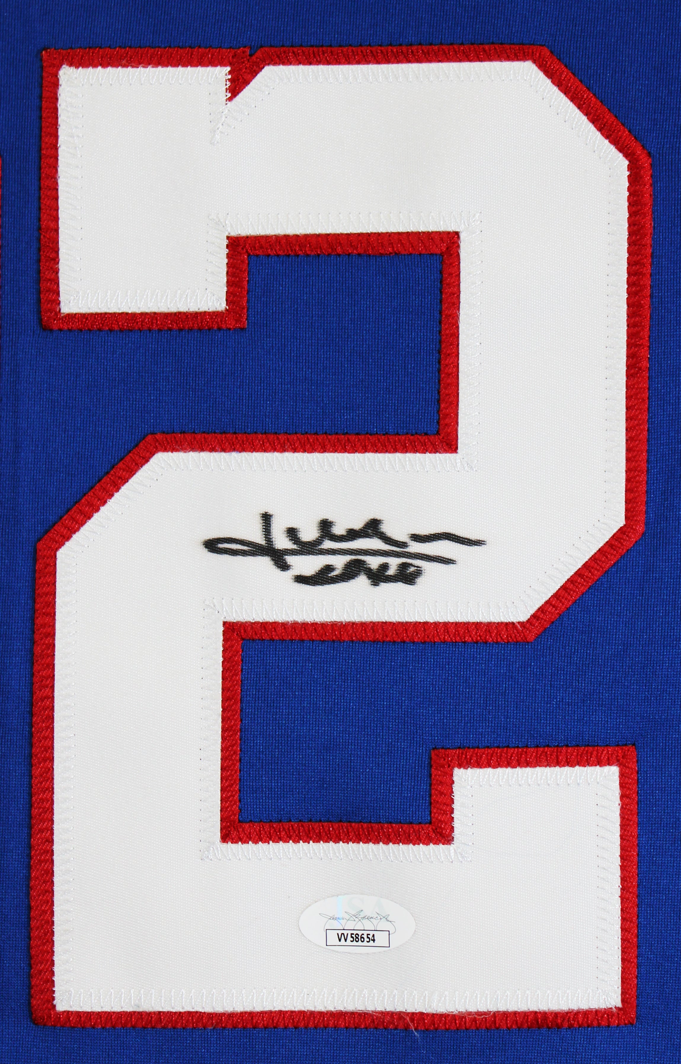 Juan Soto Authentic Signed Blue Pro Style Jersey Autographed JSA