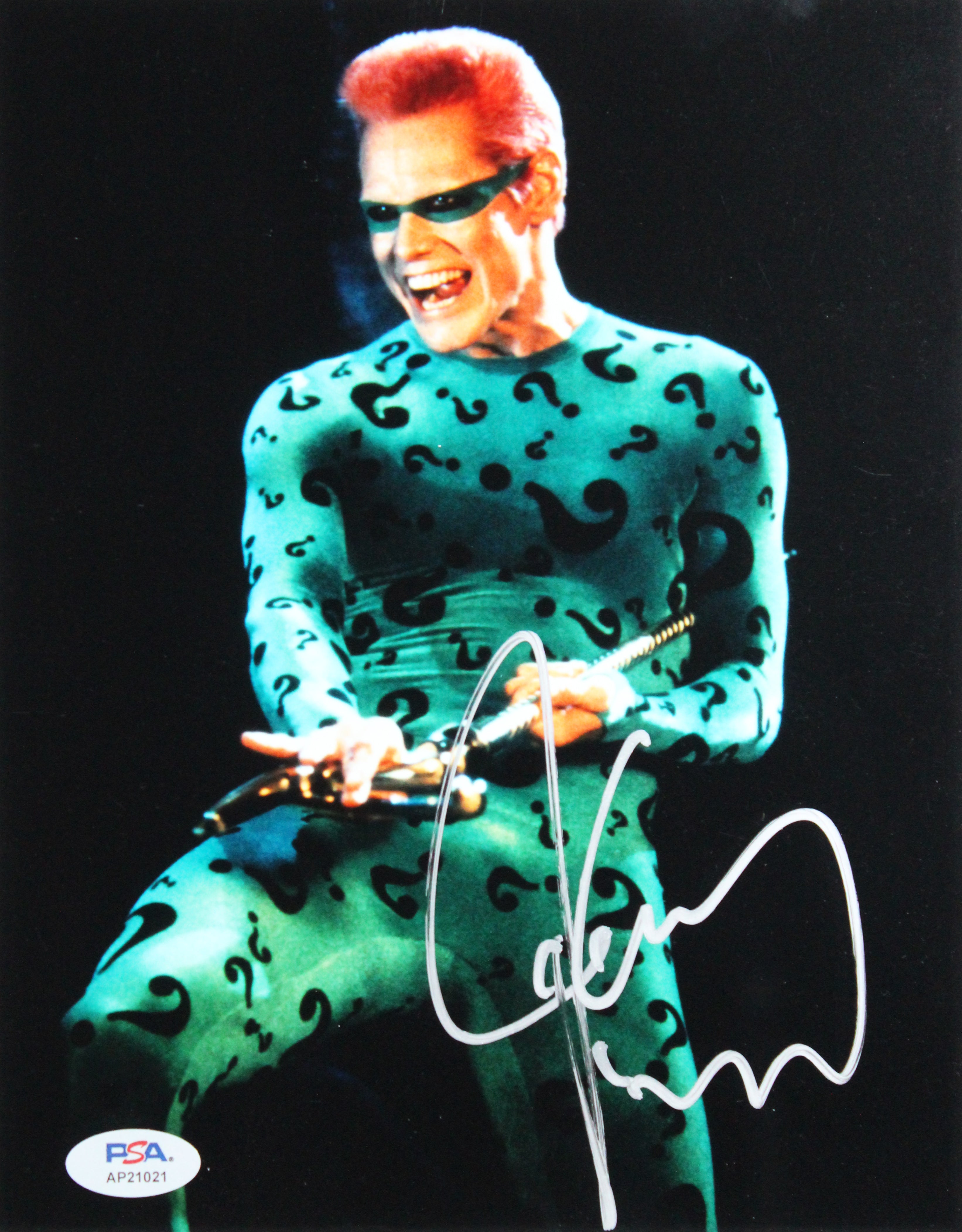 Val Kilmer & Jim Carrey Batman Forever Signed 8x10 Photo Framed Display BAS PSA