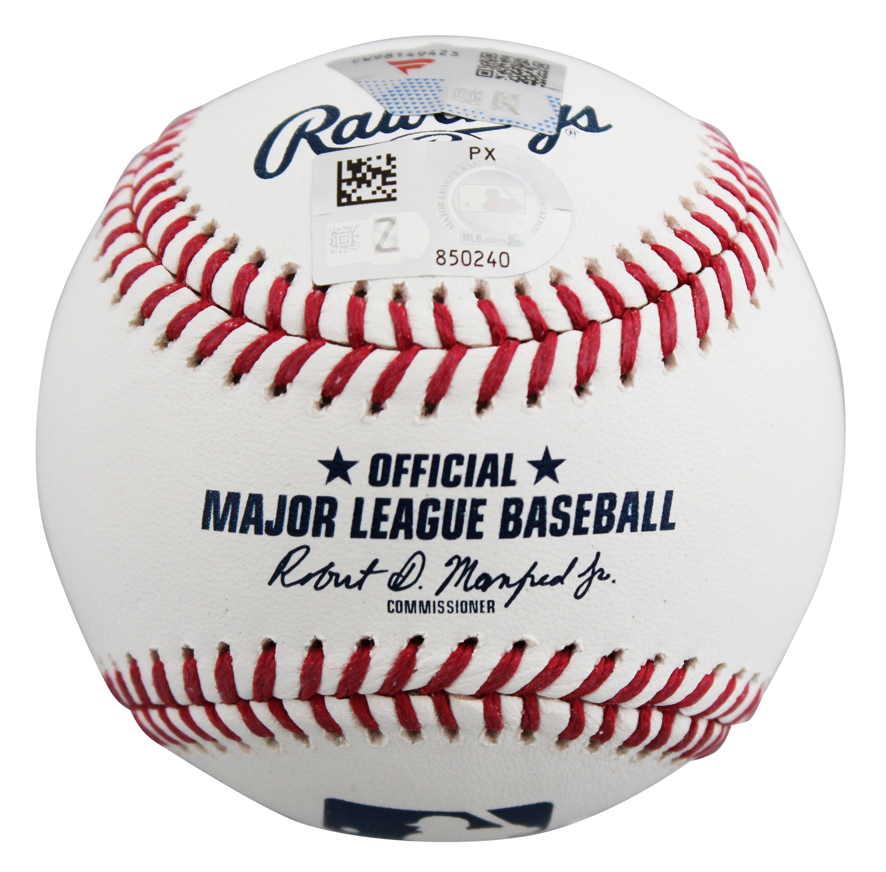 Dodgers Will Smith Authentic Signed Manfred OML Baseball Autographed Fanatics