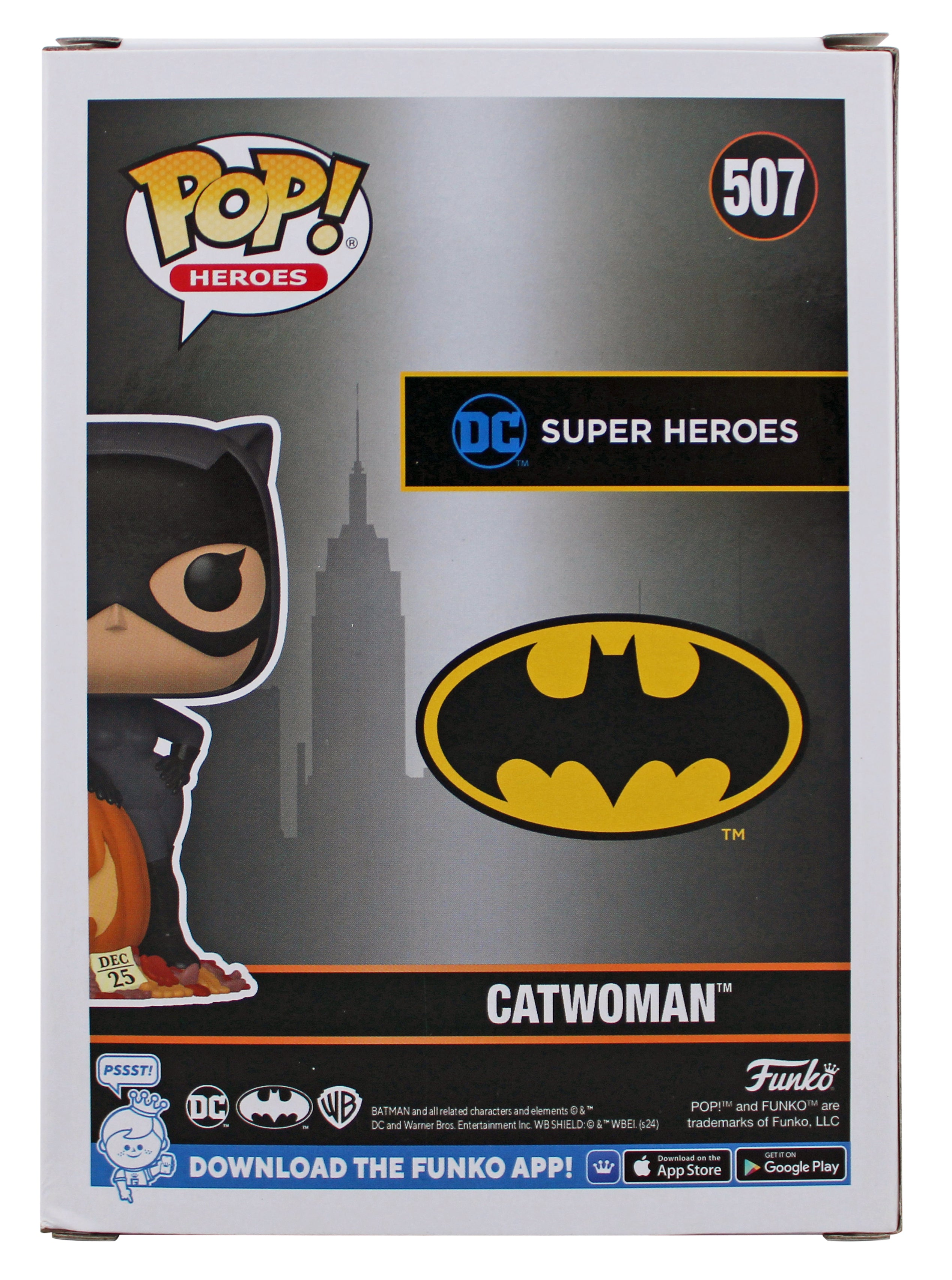 Halle Berry Catwoman Authentic Signed #507 Funko Pop Vinyl Figure BAS #BP01973