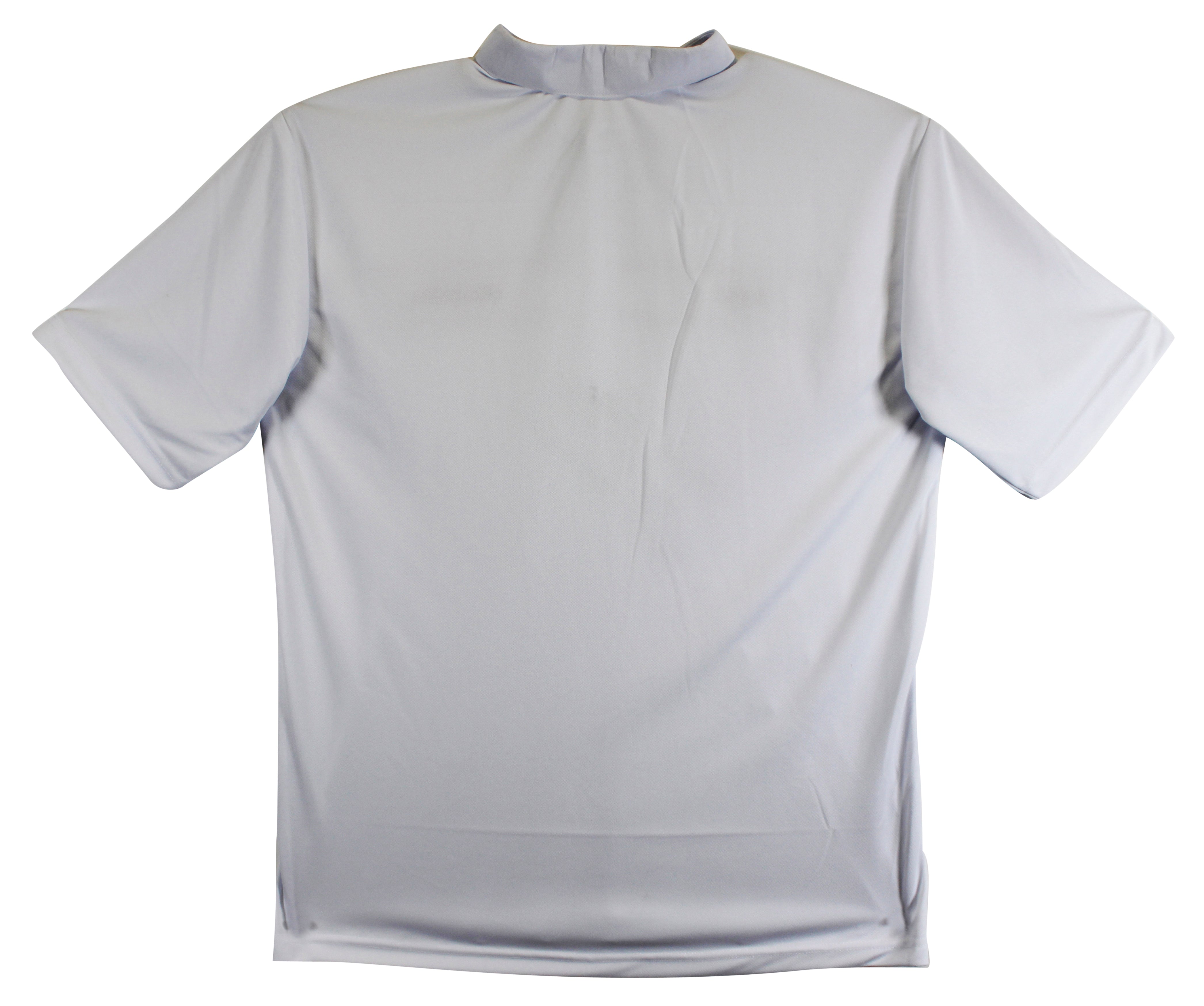 Oklahoma Barry Switzer "74-75-88 Natl Champs" Signed White Polo Shirt BAS Wit