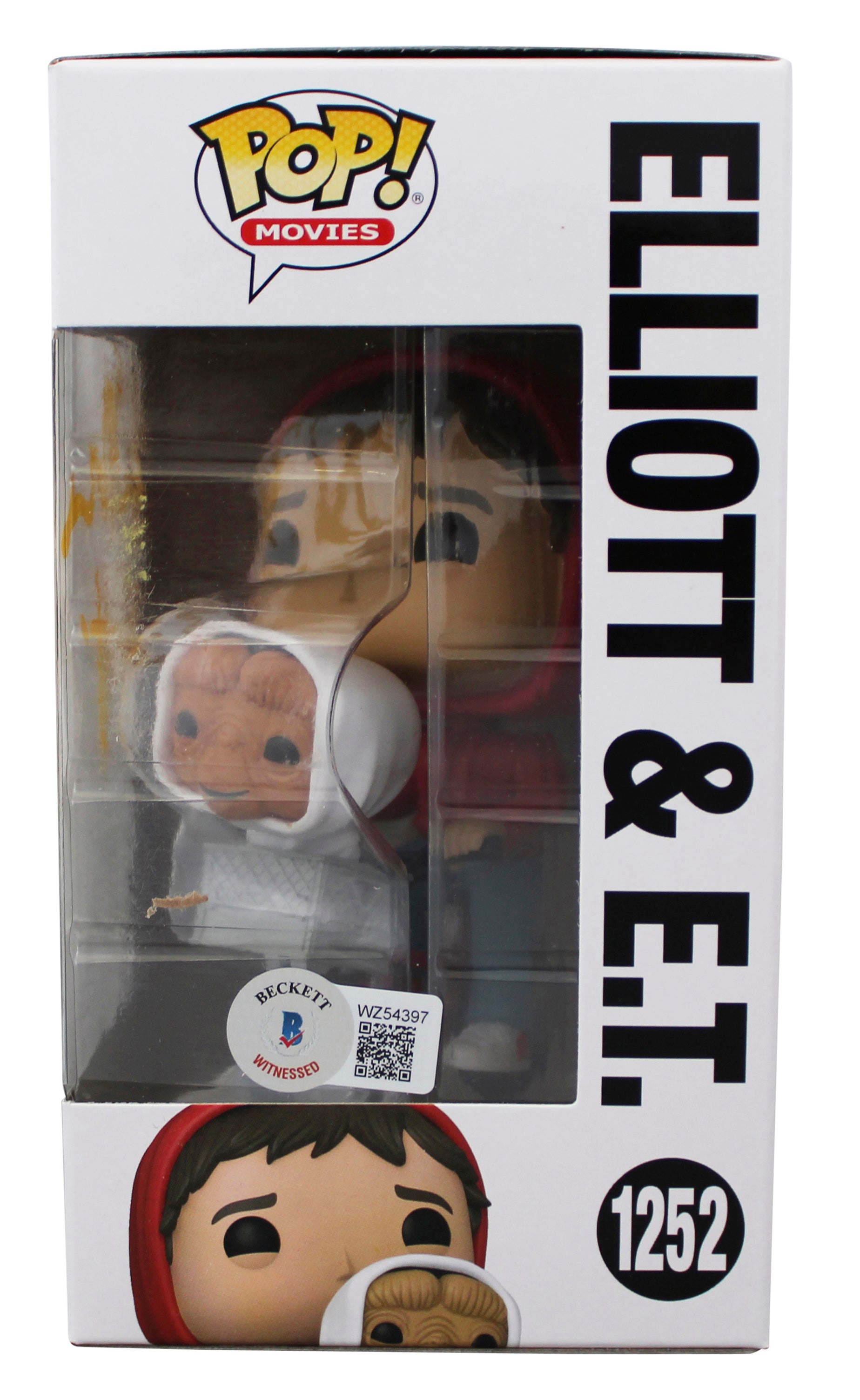 Henry Thomas E.T. "Elliott" Signed #1252 Funko Pop Vinyl Figure BAS Wit #WZ54397