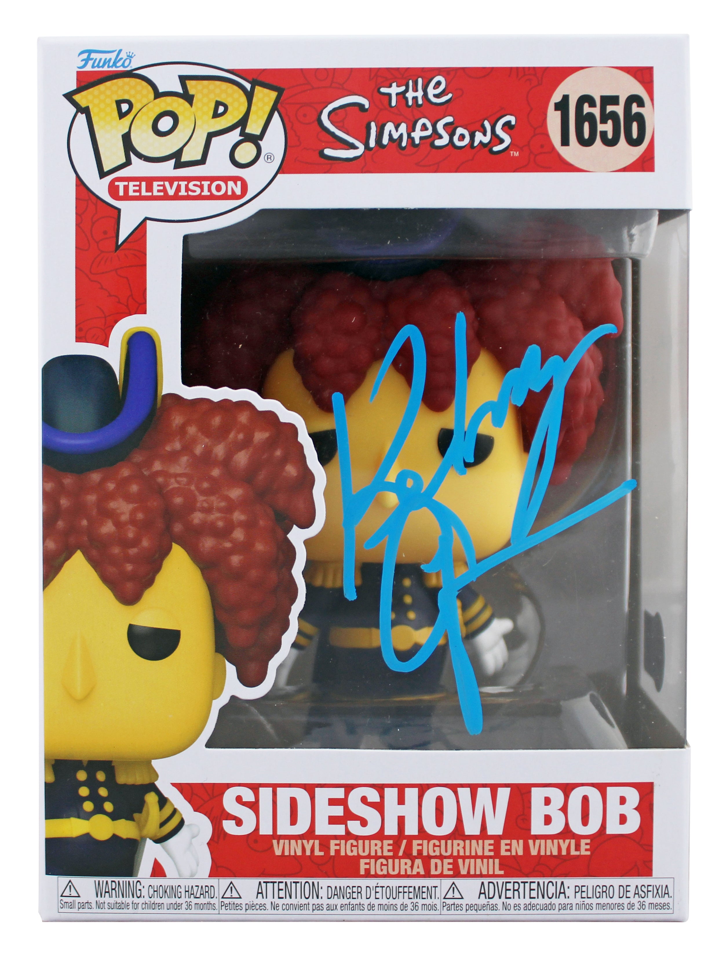 Kelsey Grammer Sideshow Bob Signed #1656 Funko Pop Vinyl Figure BAS #BN39366