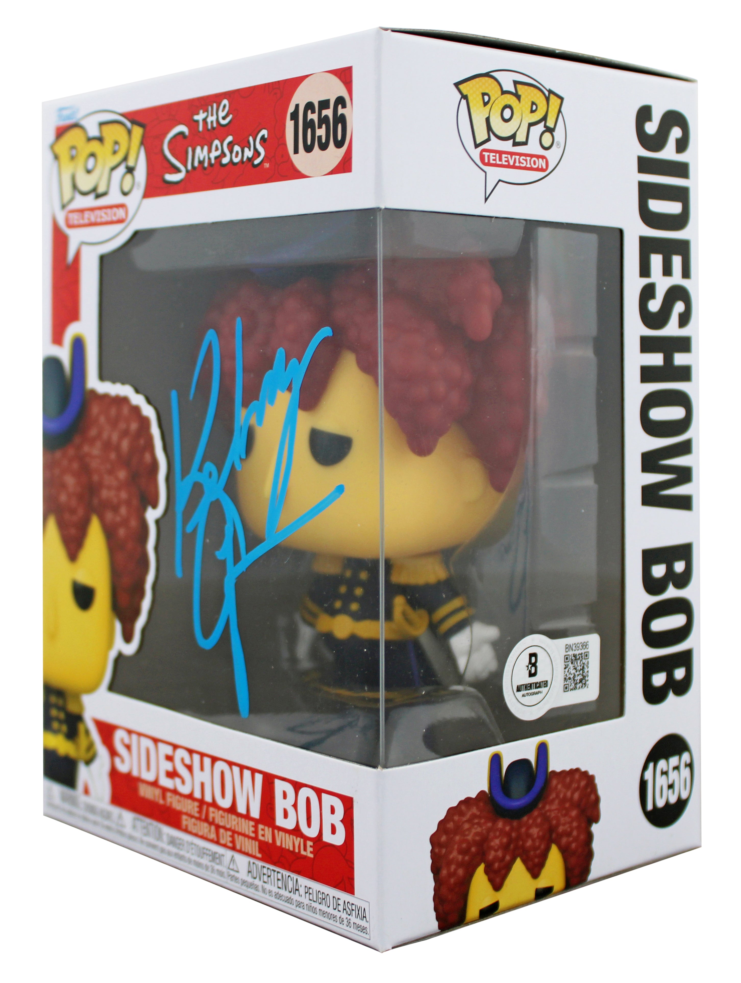 Kelsey Grammer Sideshow Bob Signed #1656 Funko Pop Vinyl Figure BAS #BN39366