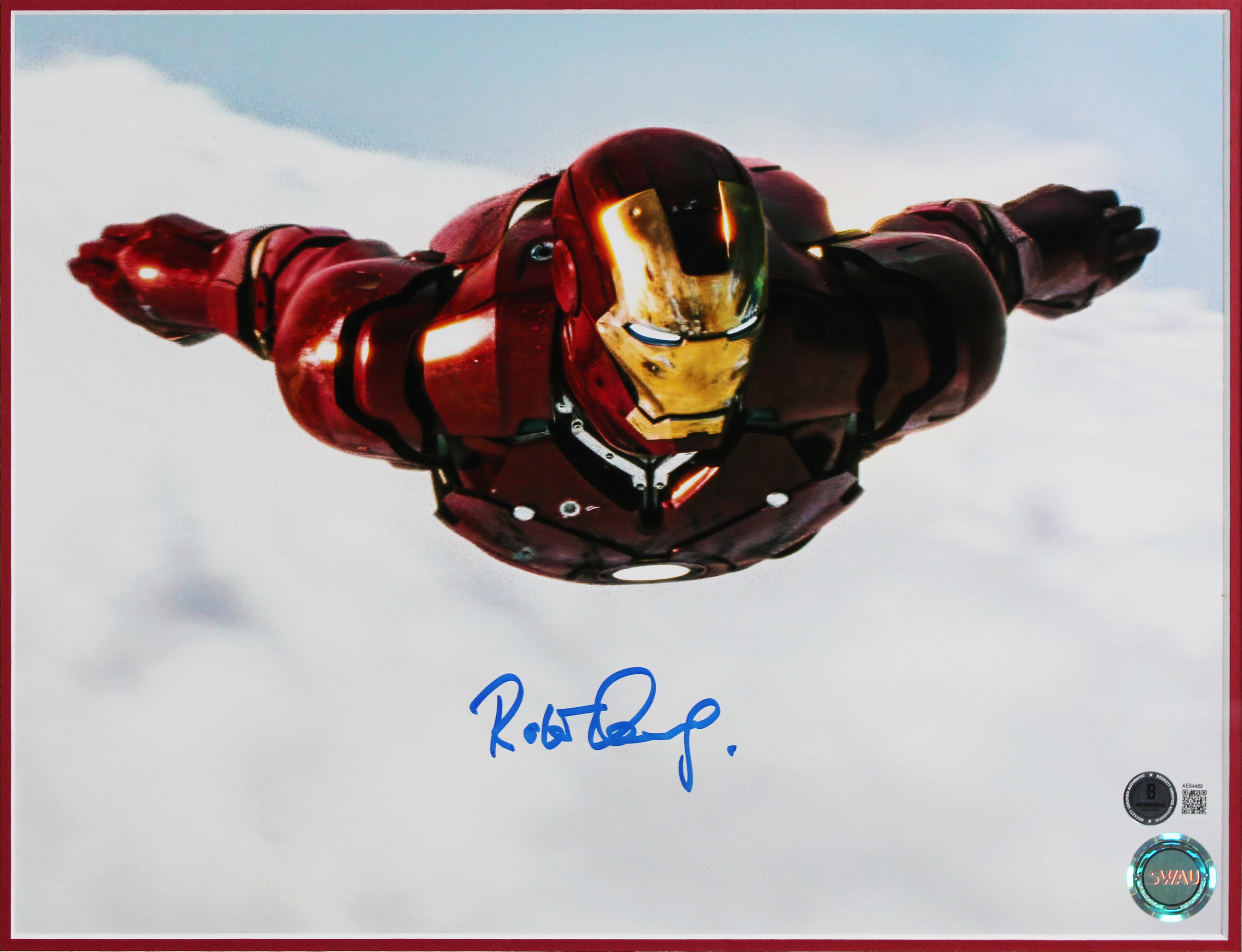 Robert Downey Jr. The Avengers Authentic Signed 11x14 Framed Photo BAS #AE64489
