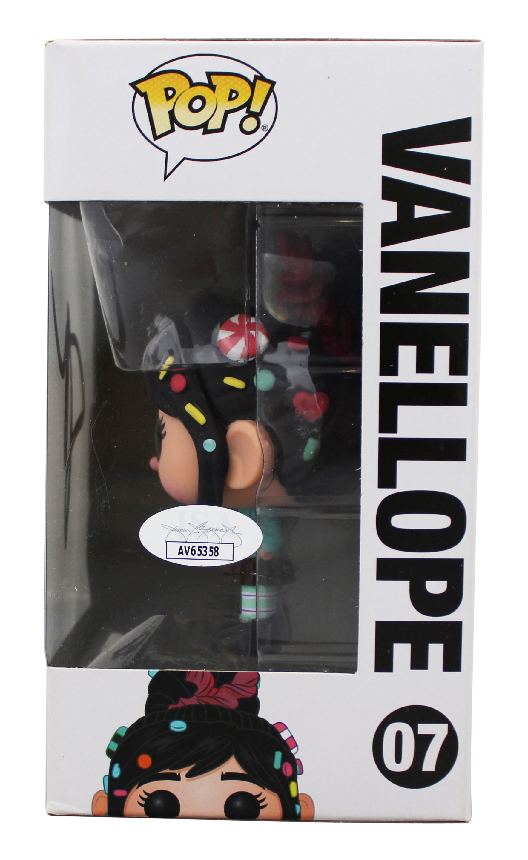 Sarah Silverman Wreck It Ralph Signed #07 Funko Pop Vinyl Figure JSA #AV65358