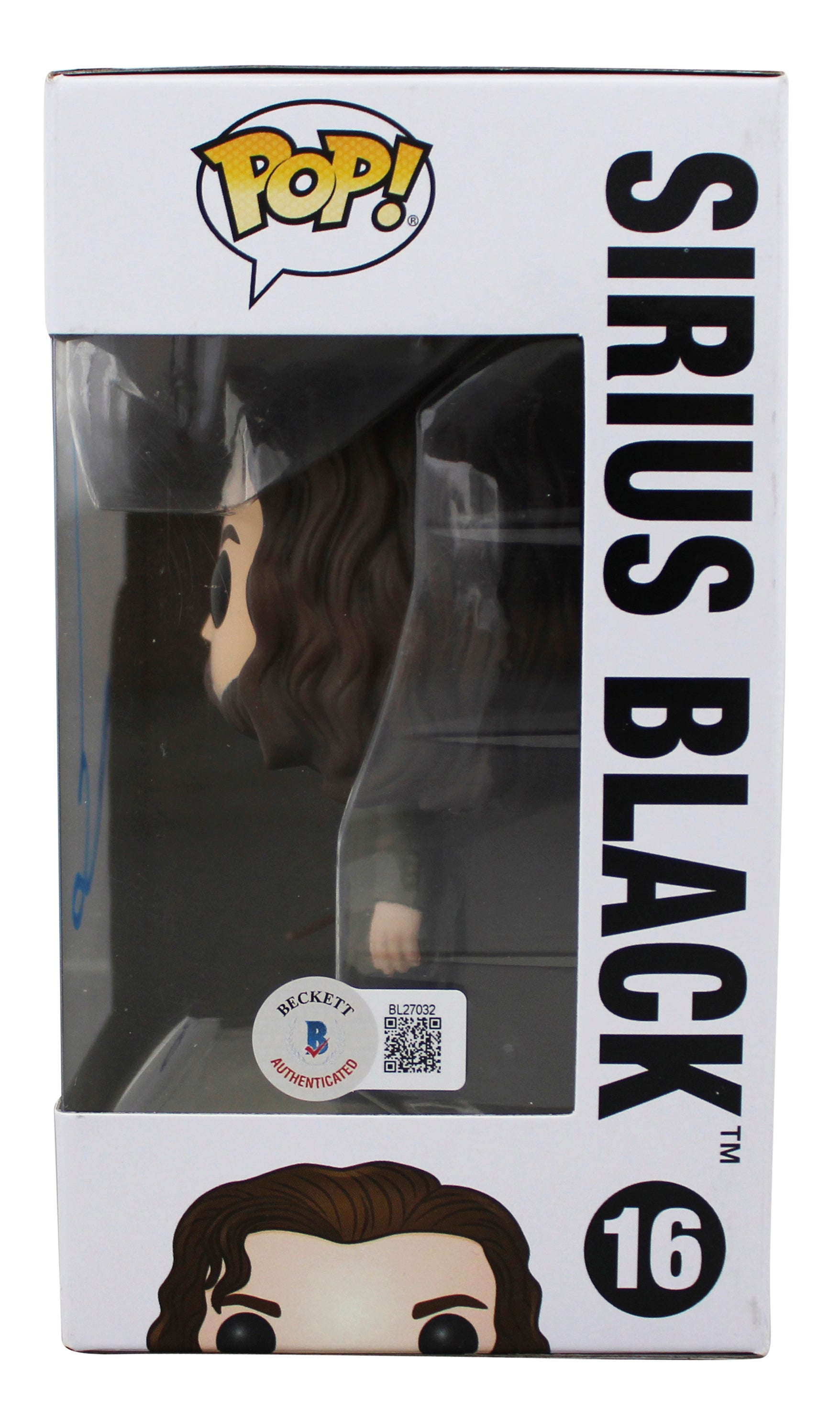Gary Oldman Harry Potter Signed Sirius Black #16 Funko Pop Figure BAS #BL27032