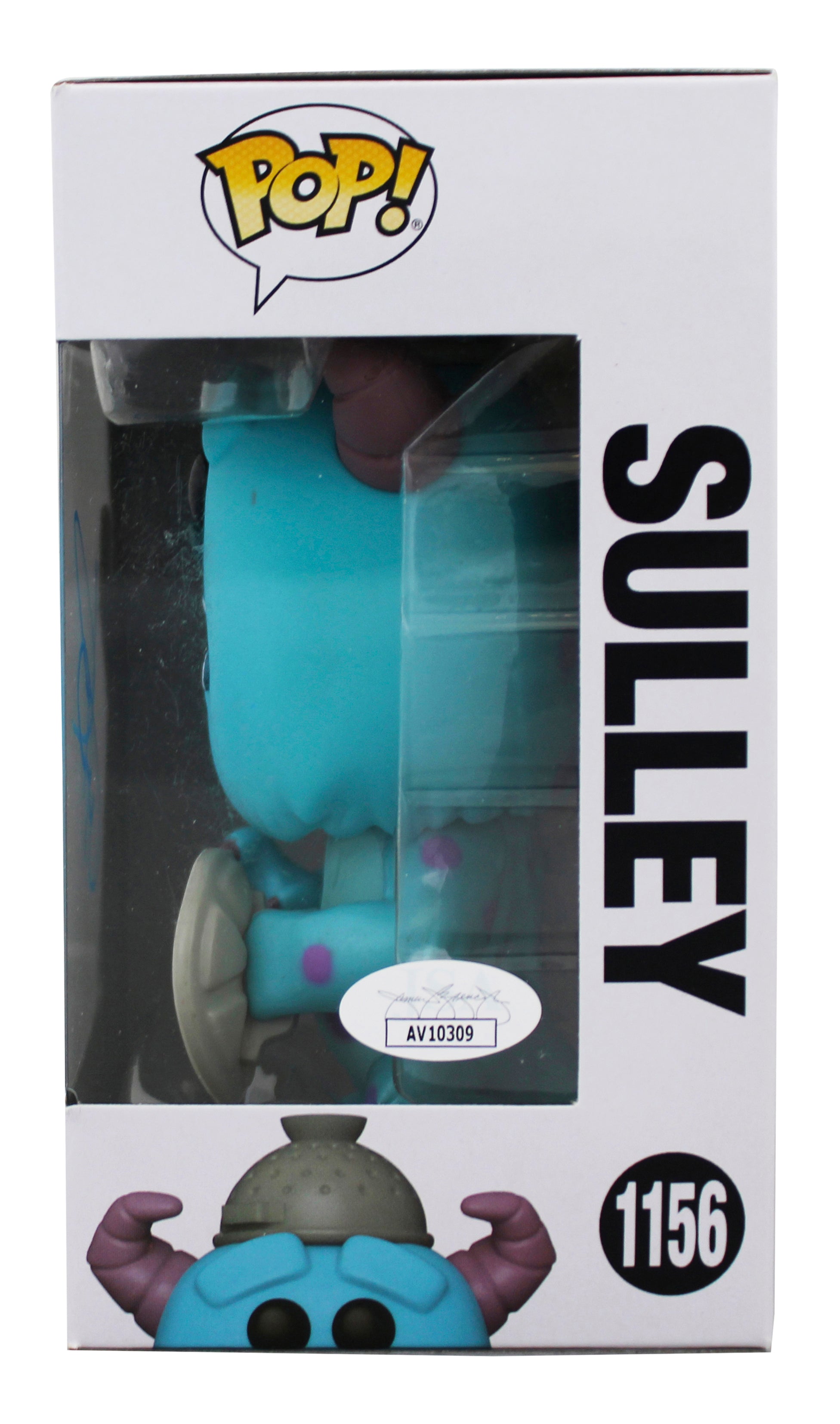 John Goodman Monsters Inc. Signed Sulley #1156 Funko Pop Figure JSA #AV10309