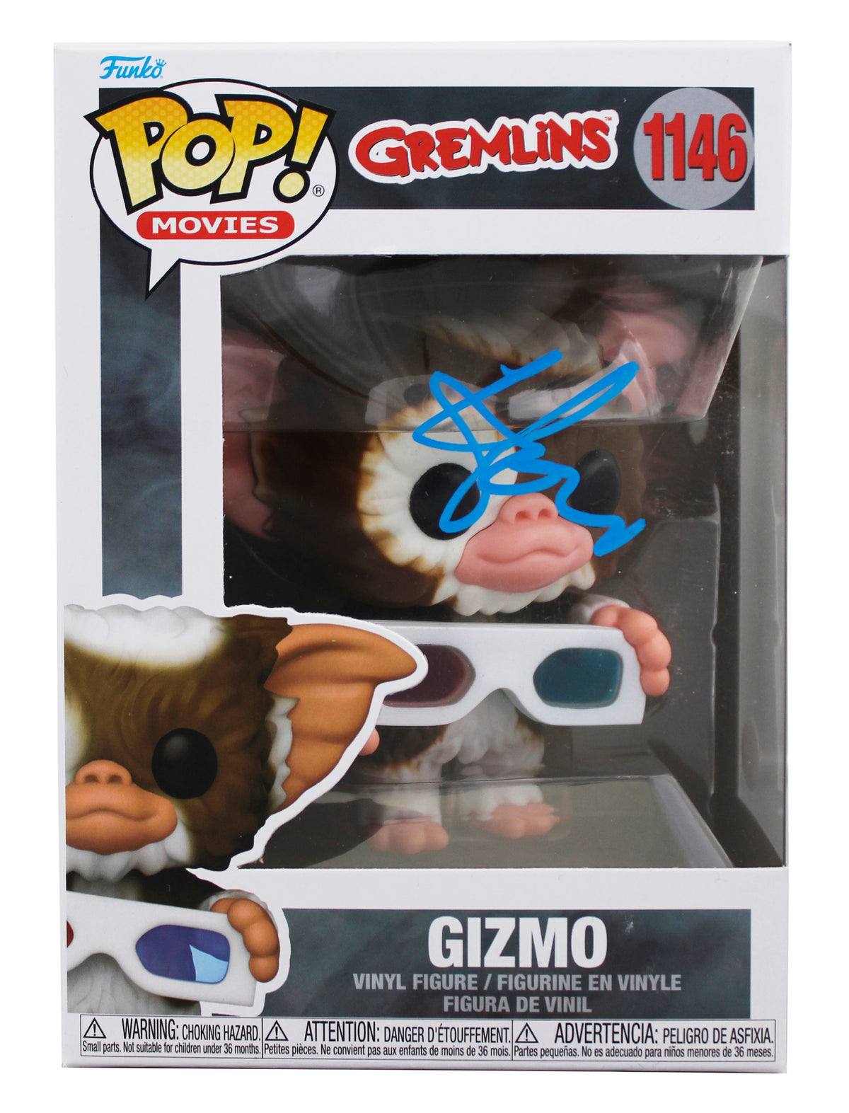 Howie Mandel Gremlins Signed Gizmo #1146 Funko Pop Vinyl Figure JSA #AQ84739