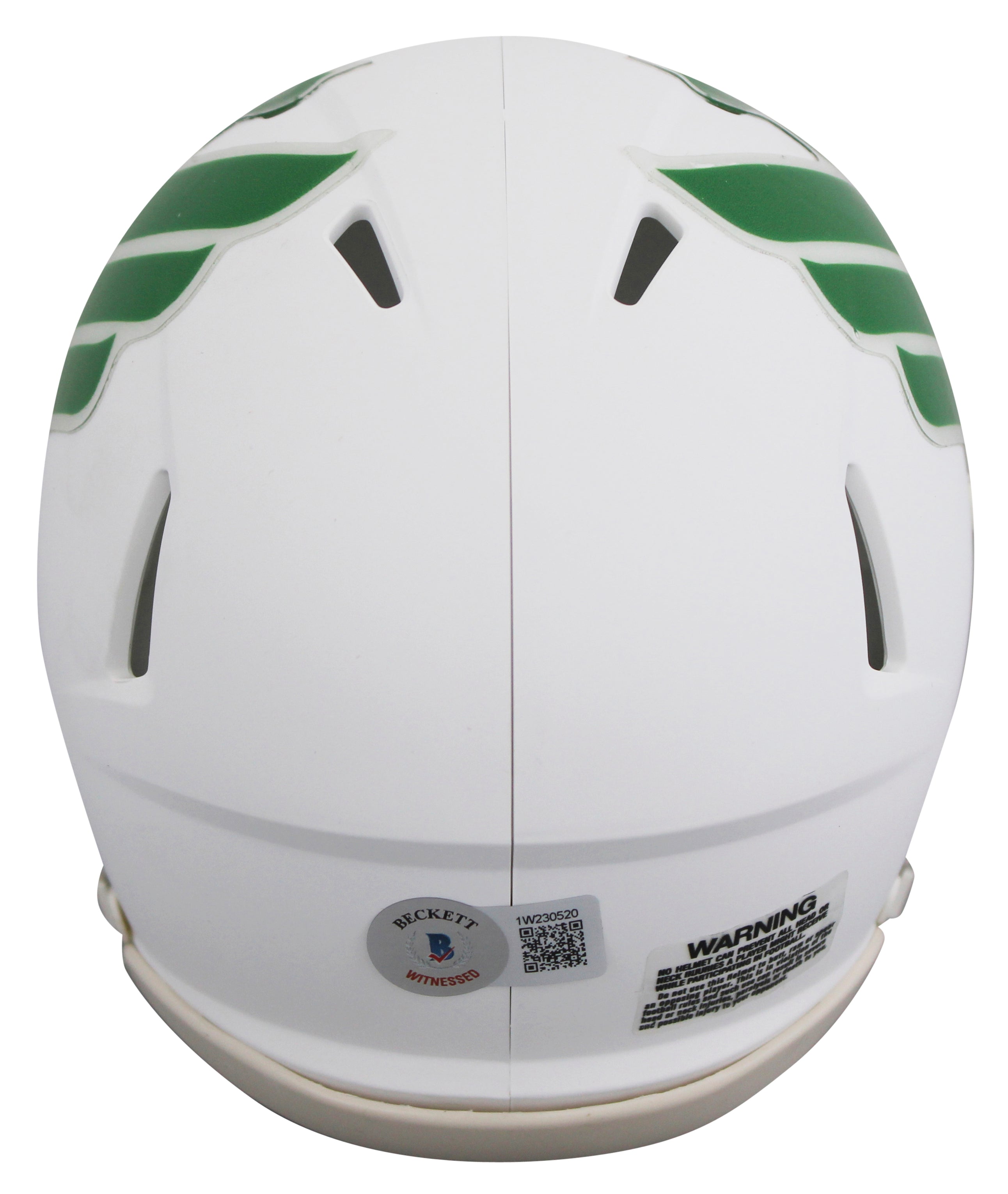 Kevin Adkisson Kevin Von Erich "IC" Signed White Speed Mini Helmet w/ Case BAS W