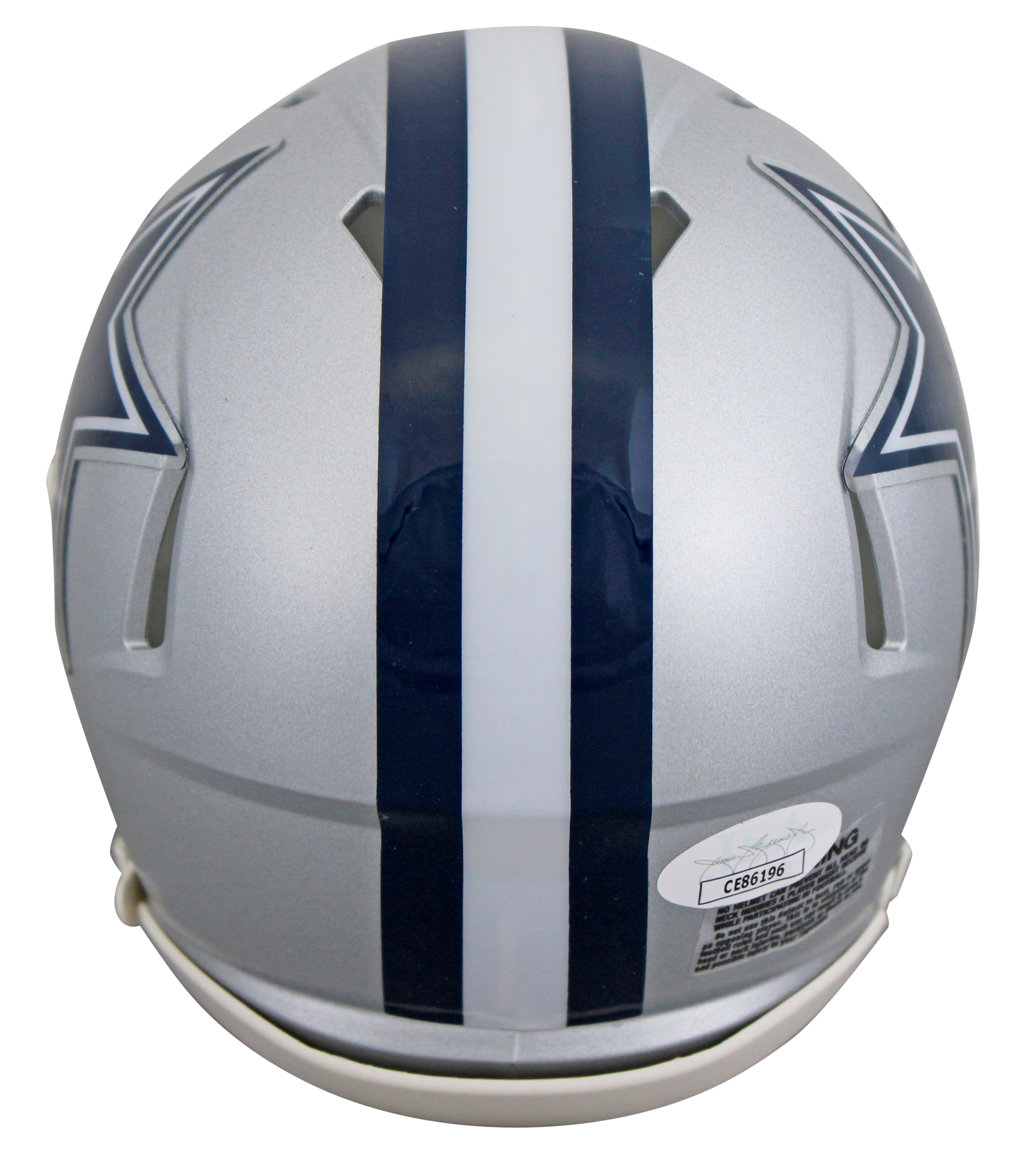 Cowboys Drew Pearson "HOF 21" Authentic Signed Speed Mini Helmet w/ Case JSA