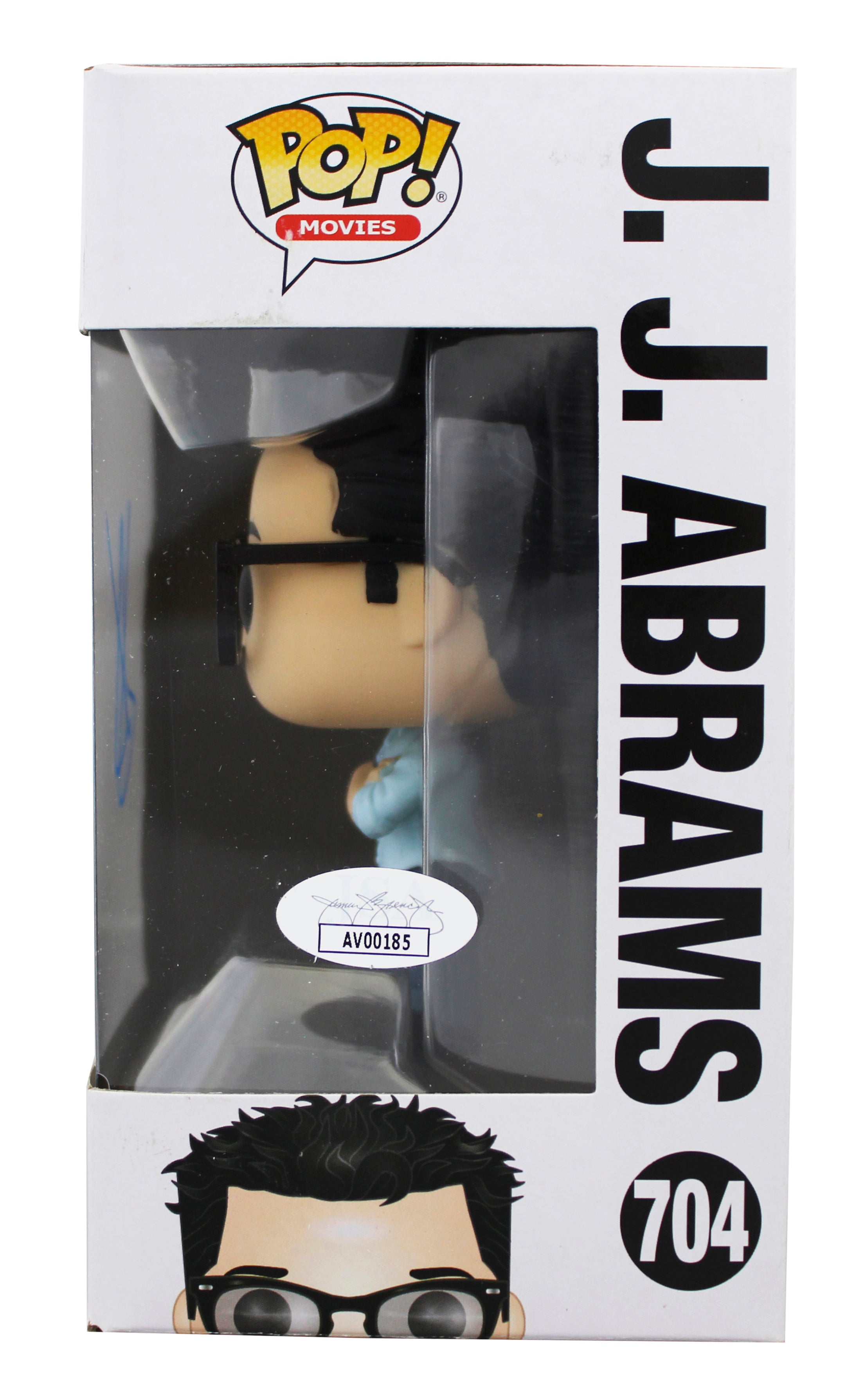 J.J. Abrams Star Wars Authentic Signed #704 Funko Pop Vinyl Figure JSA #AV00185