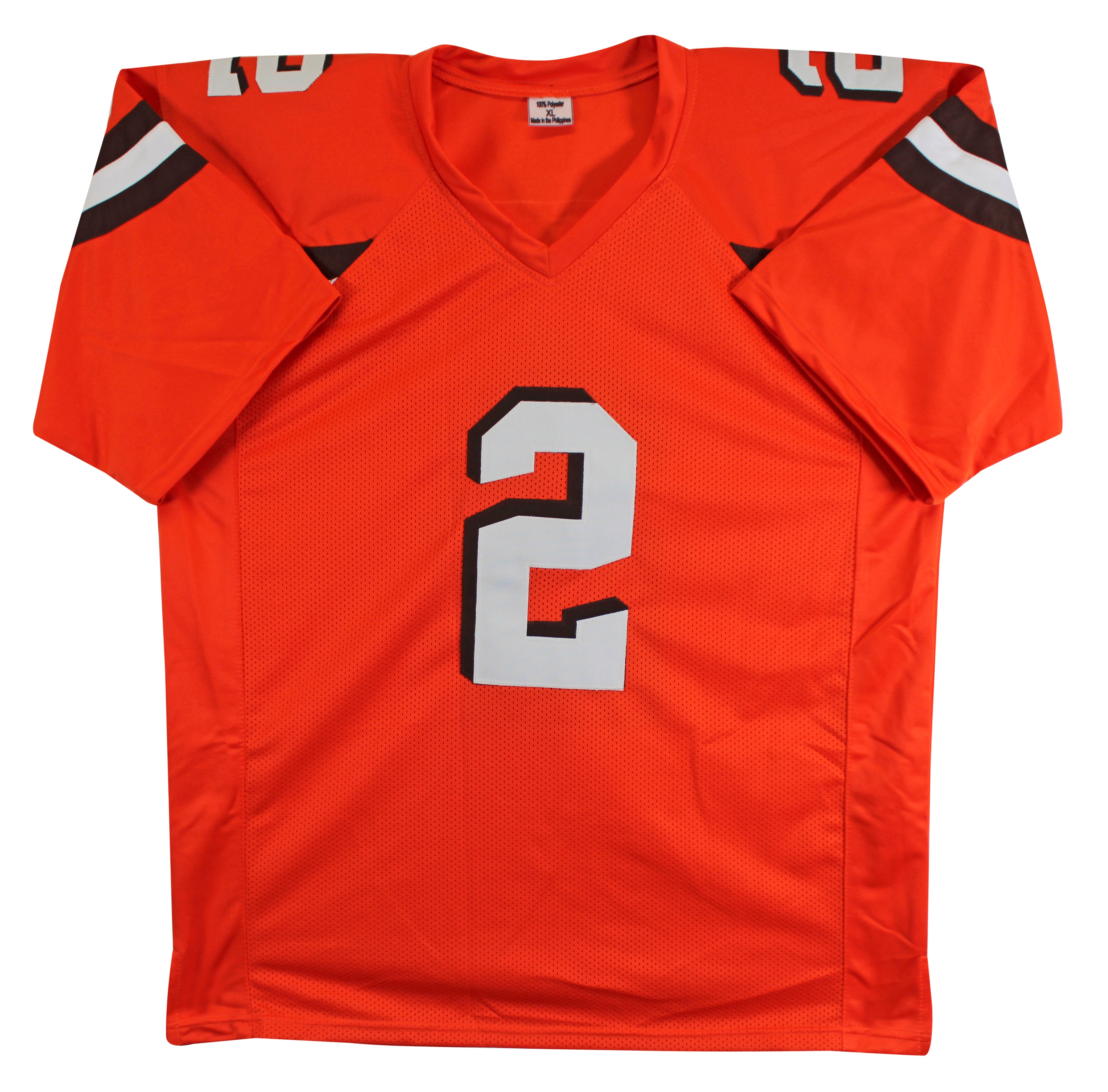 Amari Cooper Authentic Signed Orange Pro Style Jersey Autographed JSA Witness