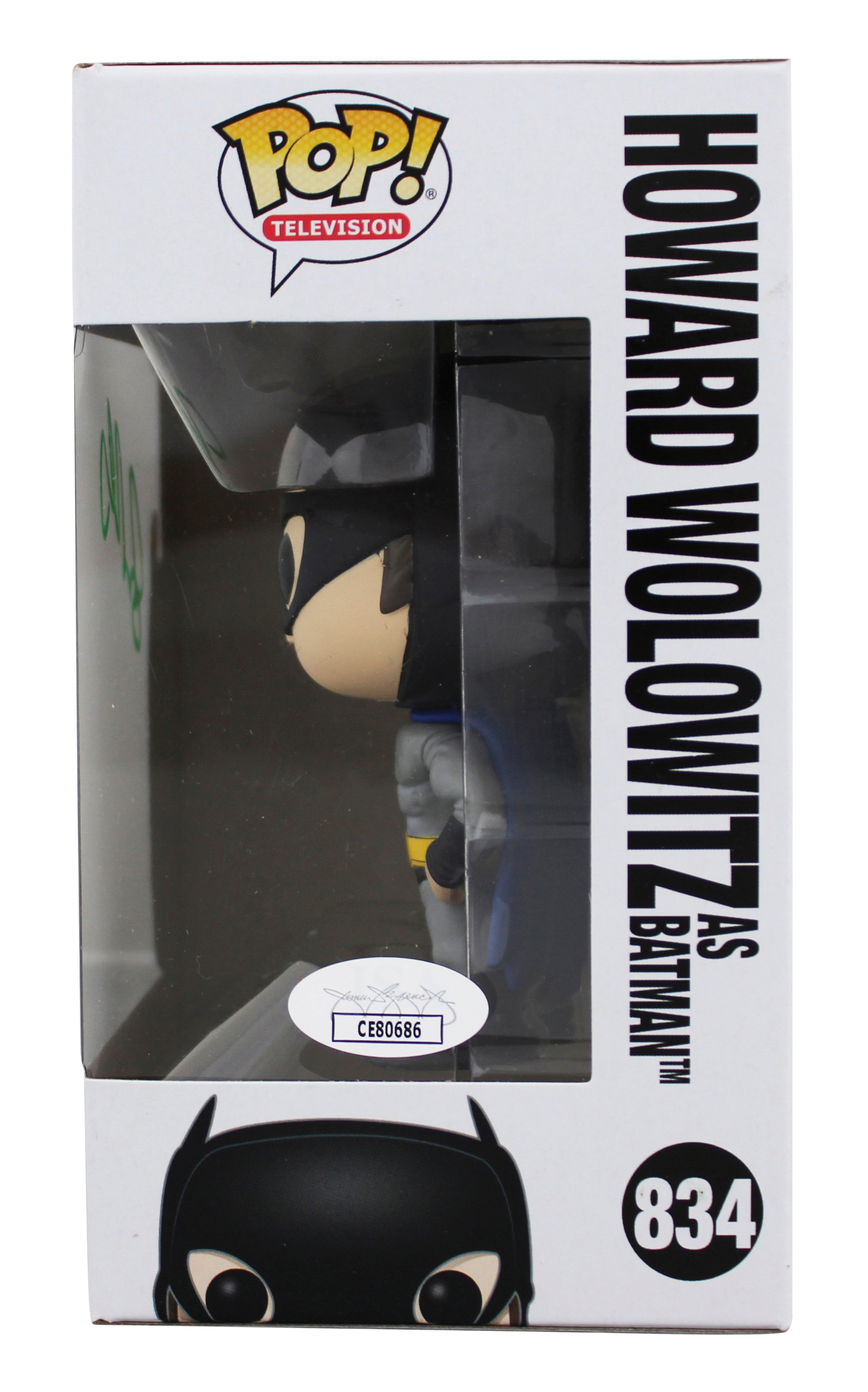 Simon Helberg Big Bang Theory Signed Howard Funko Pop Vinyl Figure JSA #CE80686