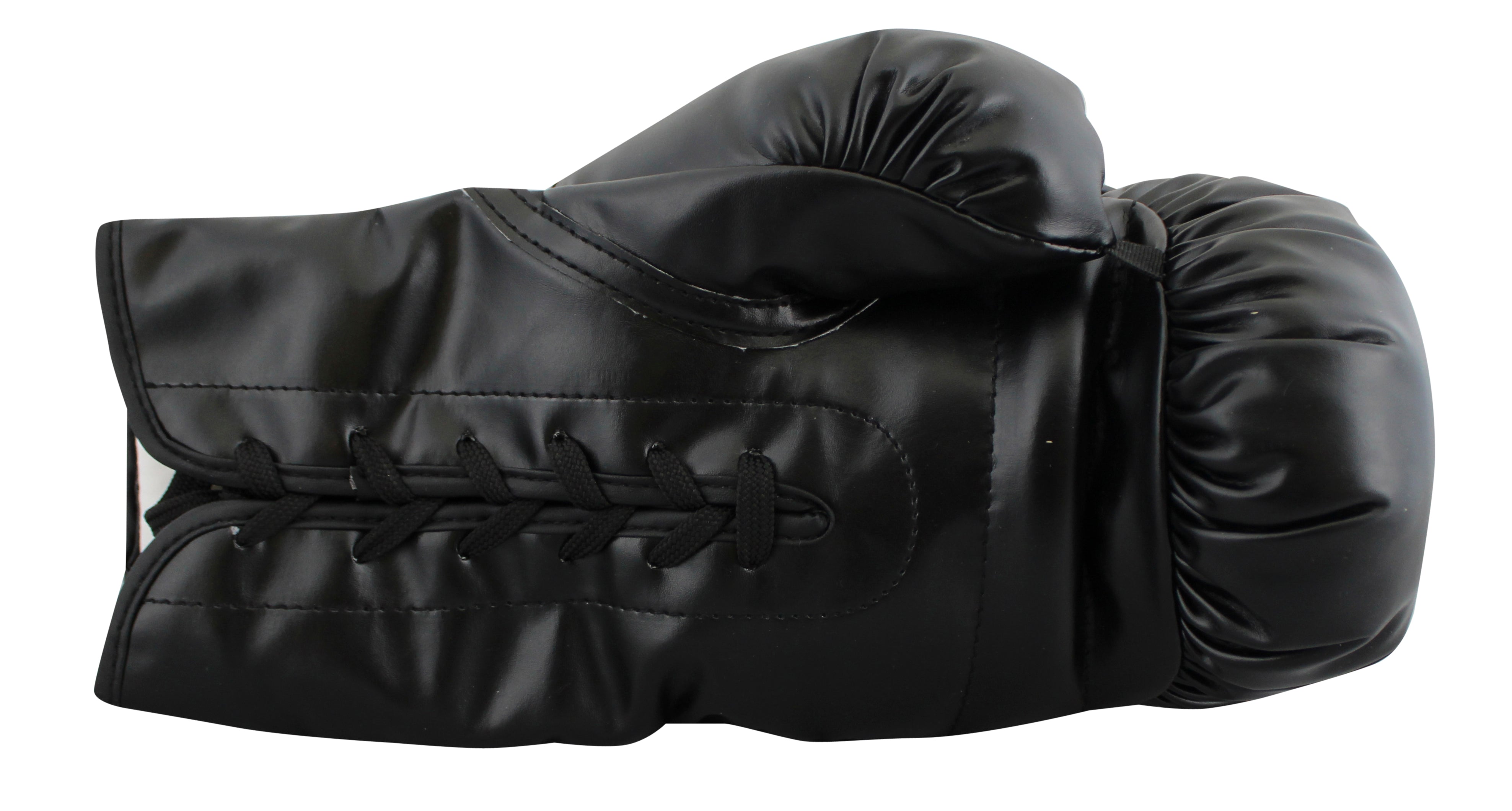 Roy Jones Jr. Signed Black Left Hand Everlast Boxing Glove w/ Case BAS Witnessed