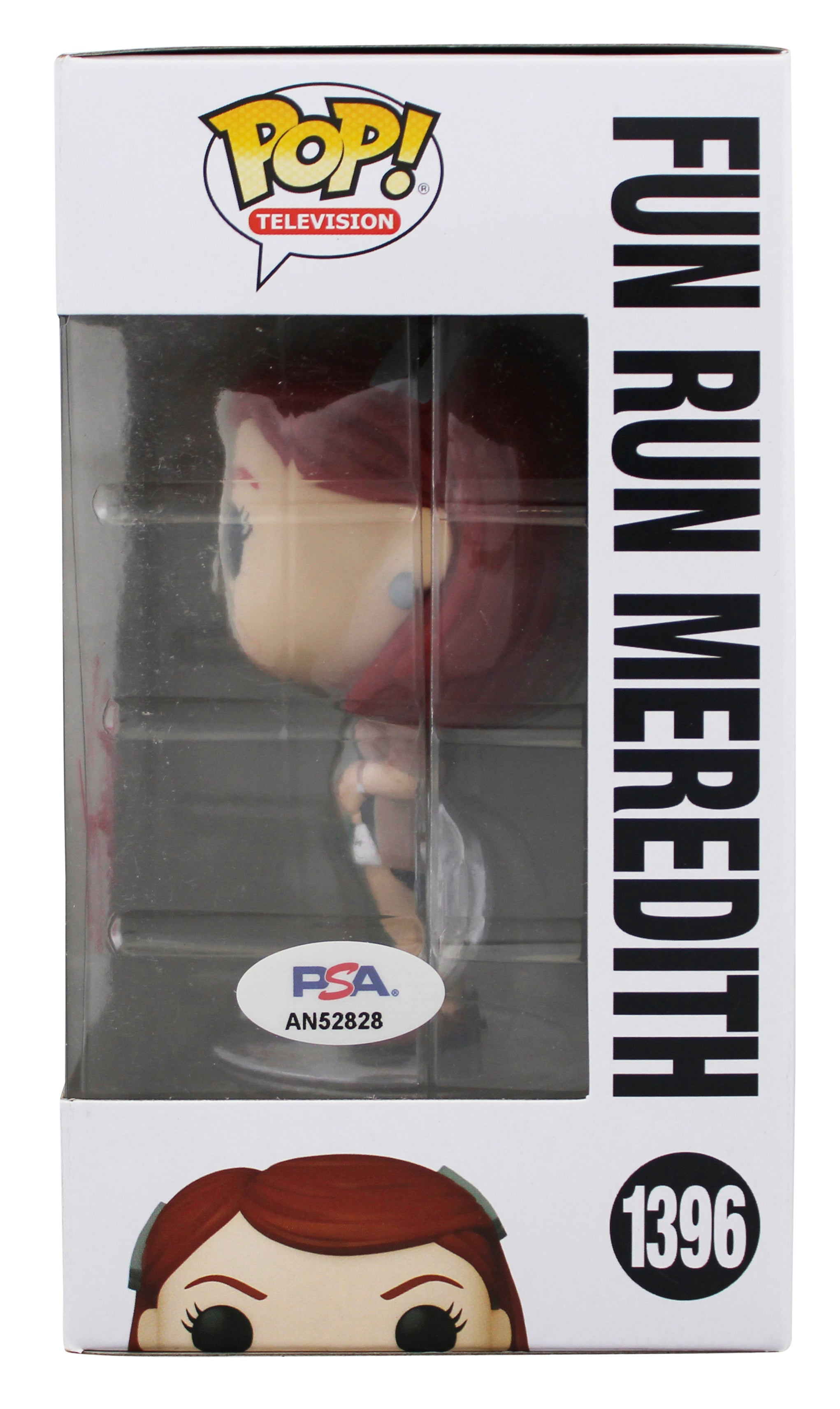 Kate Flannery The Office Signed Fun Run Meredith #1396 Funko Pop Figure PSA/DNA