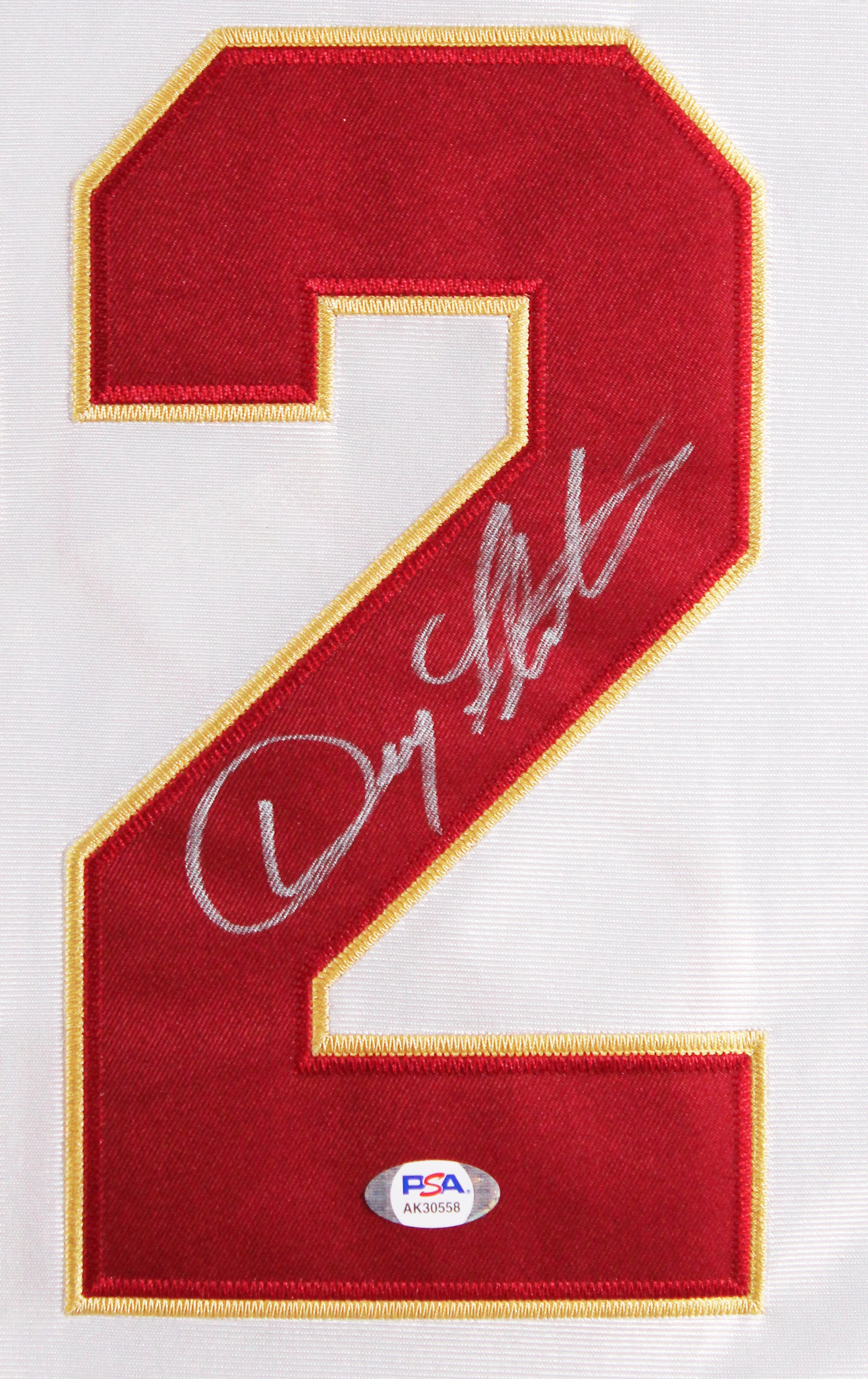 Boston College Doug Flutie Authentic Signed White Framed Jersey PSA/DNA #AK30558