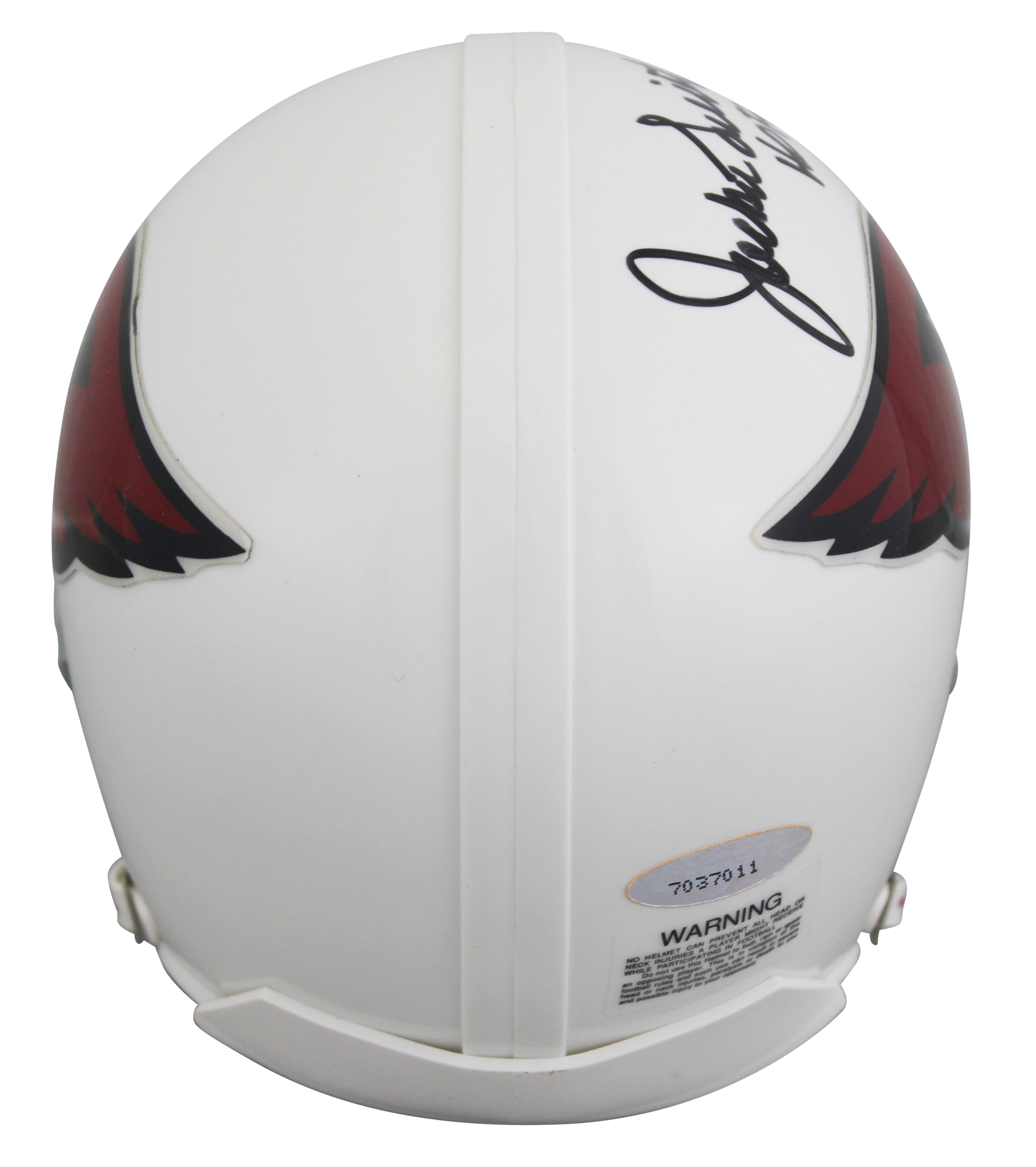 Cardinals Jackie Smith "HOF 94" Signed VSR4 Mini Helmet Tri Star #7037011