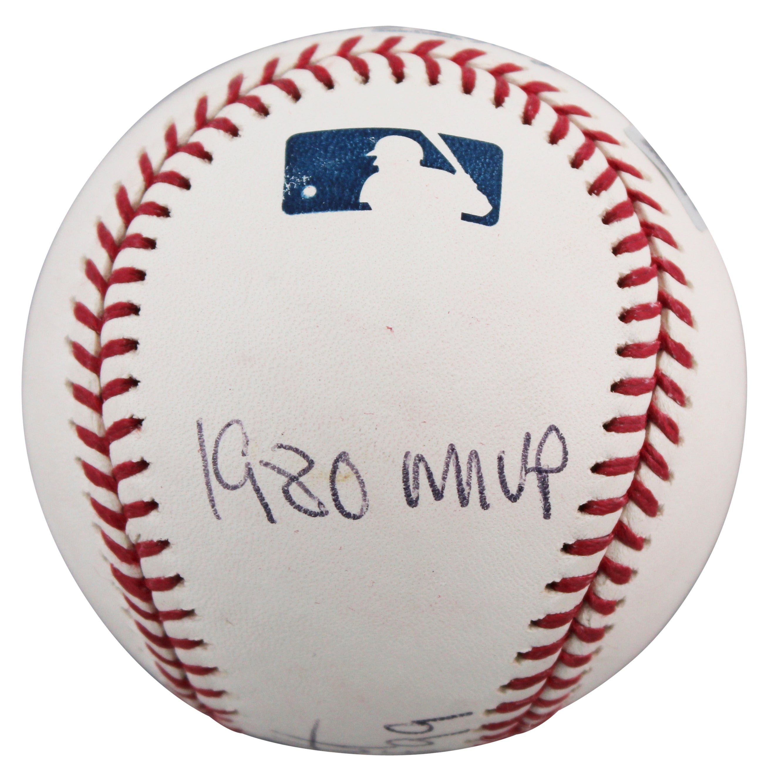 Royals George Brett "3x Insc" Authentic Signed Manfred Oml Baseball BAS #BQ31561