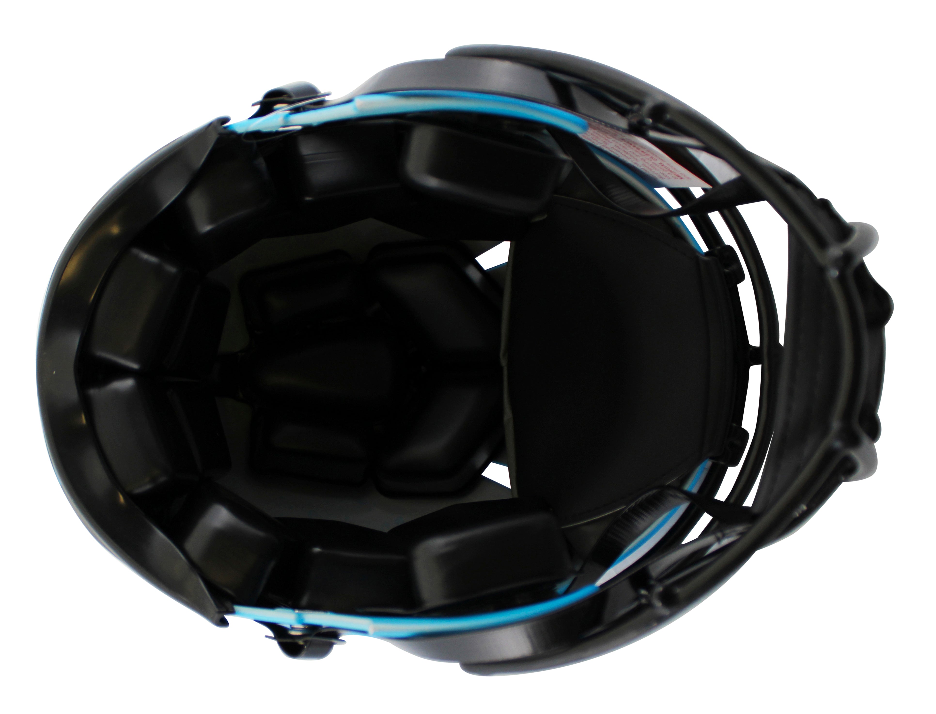 Panthers Julius Peppers Signed Rave Full Size Speed Proline Helmet BAS Witnessed